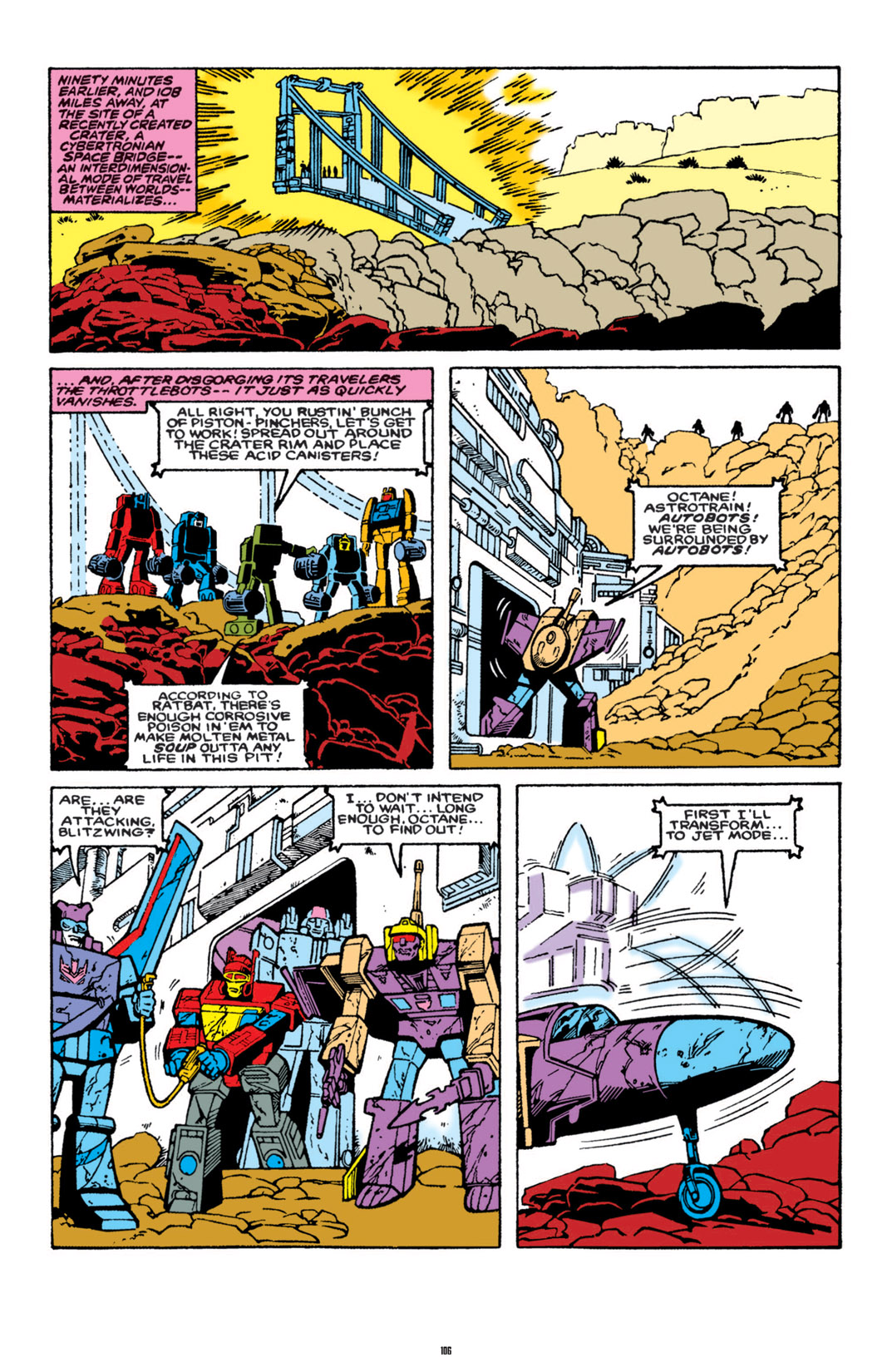 Read online The Transformers Classics comic -  Issue # TPB 3 - 107