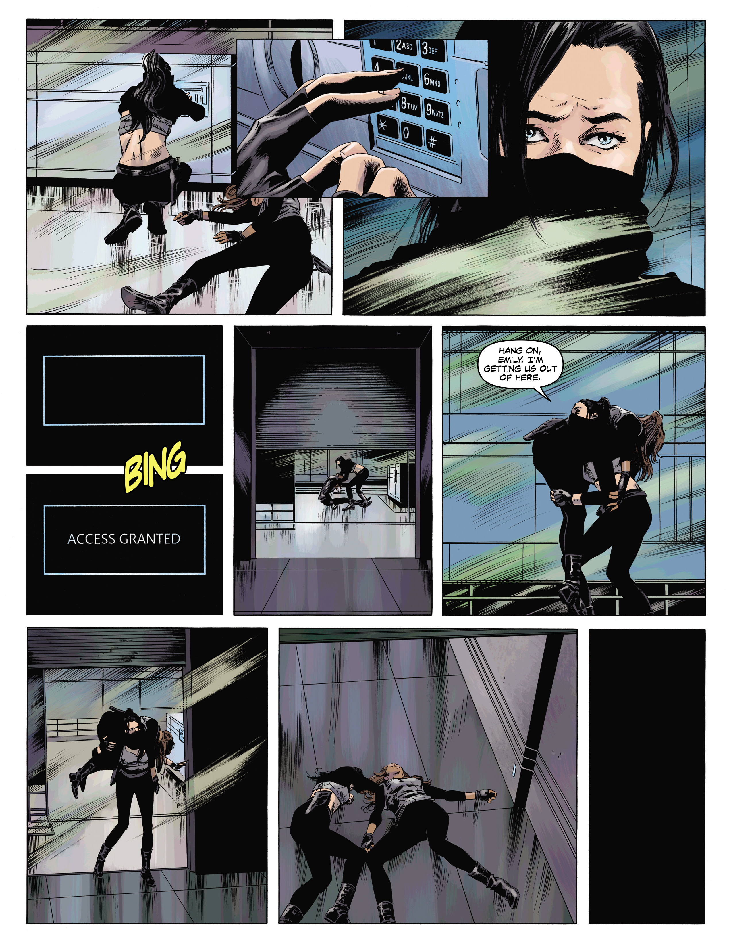 Read online Amber Blake: Operation Dragonfly comic -  Issue # Full - 14
