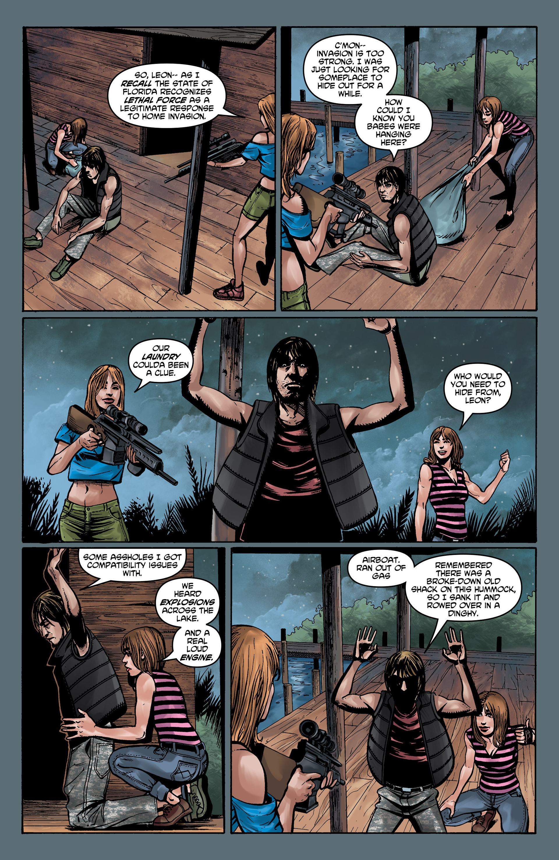Read online Crossed: Badlands comic -  Issue #6 - 16