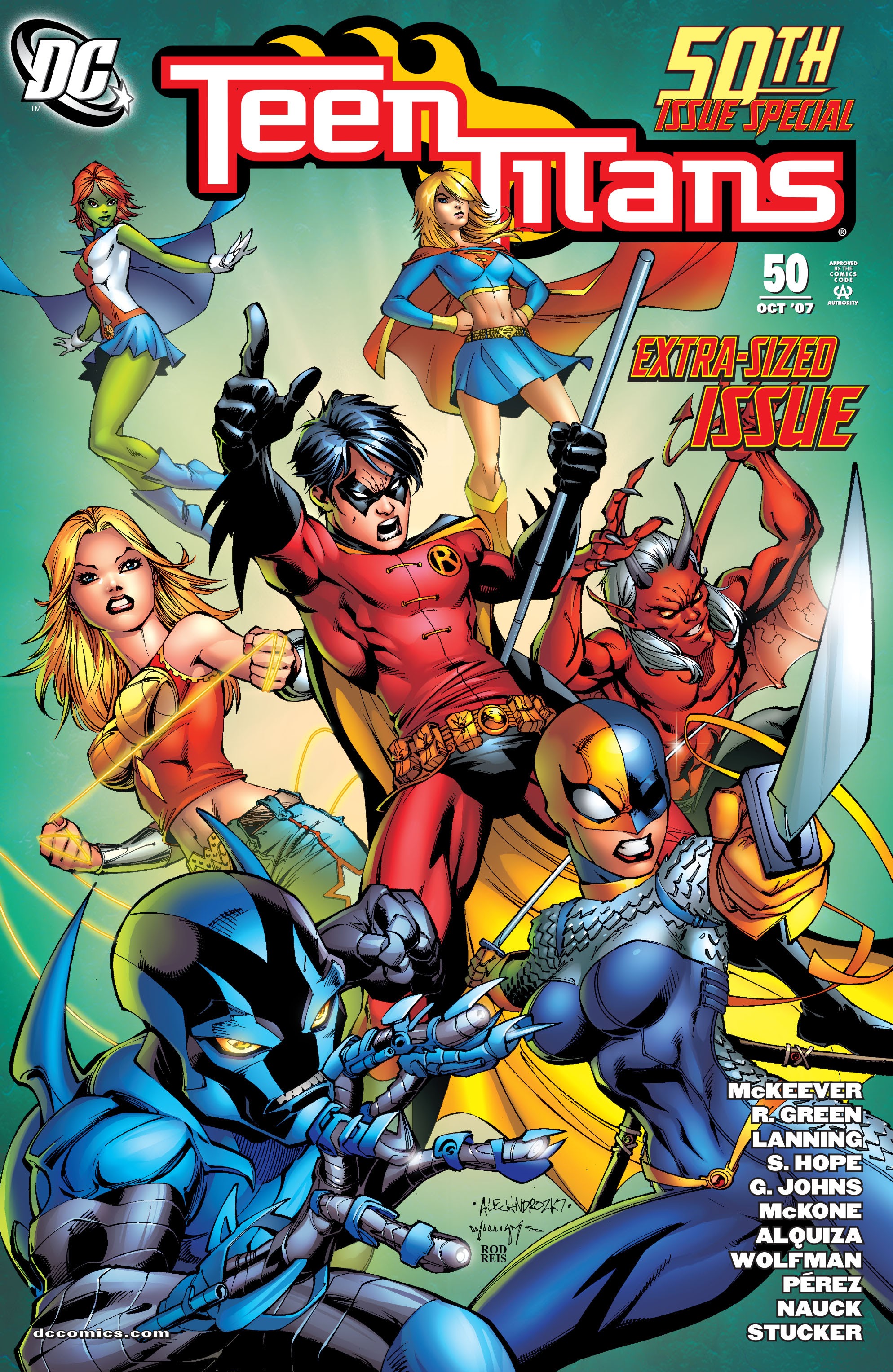 Read online Teen Titans (2003) comic -  Issue #50 - 1