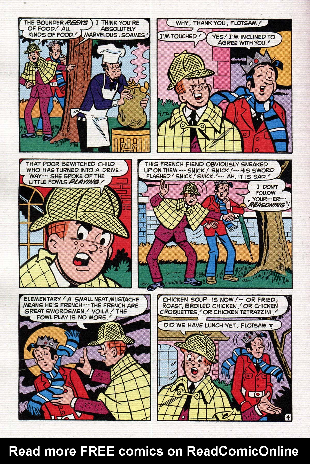 Read online Jughead's Double Digest Magazine comic -  Issue #107 - 127