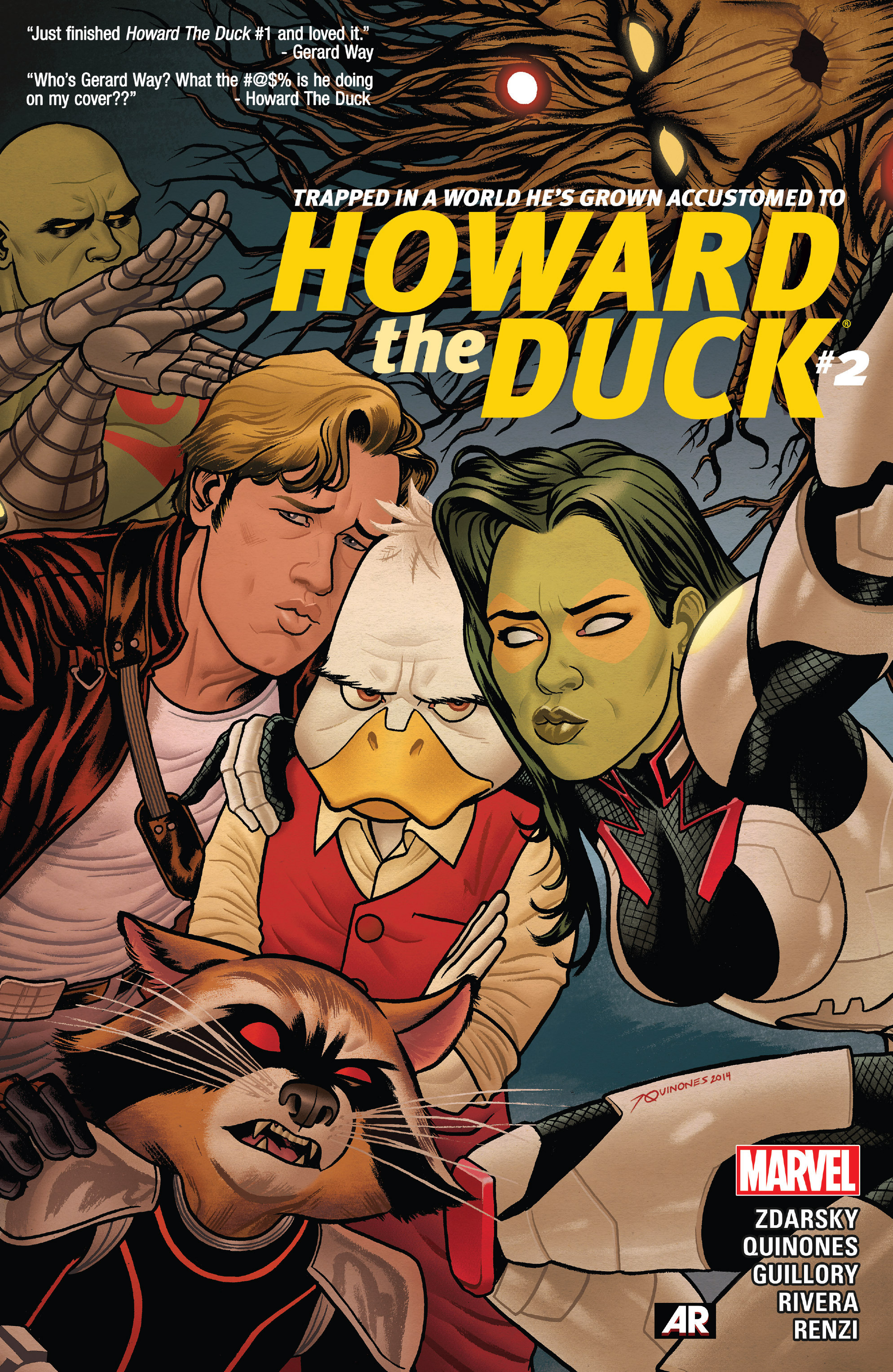 Read online Howard the Duck (2015) comic -  Issue #2 - 1