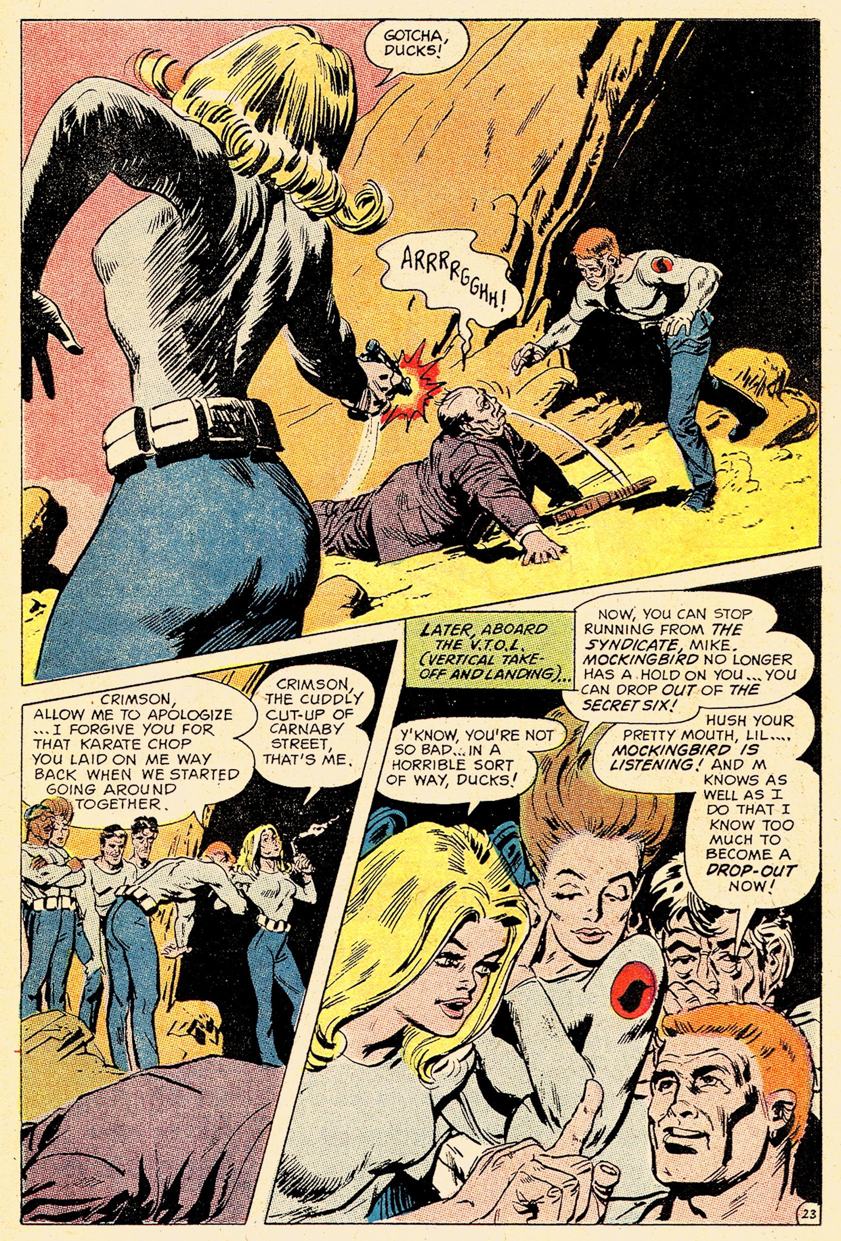 Read online Secret Six (1968) comic -  Issue #3 - 30