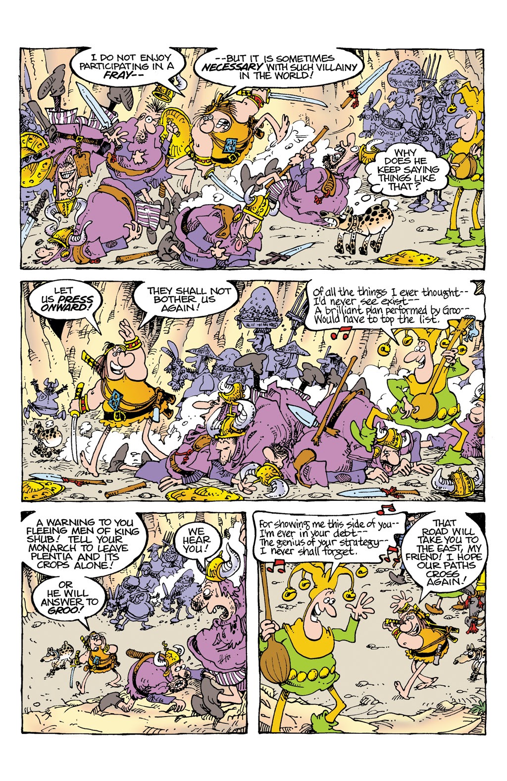 Read online Sergio Aragonés' Groo: The Most Intelligent Man In The World comic -  Issue # TPB - 27