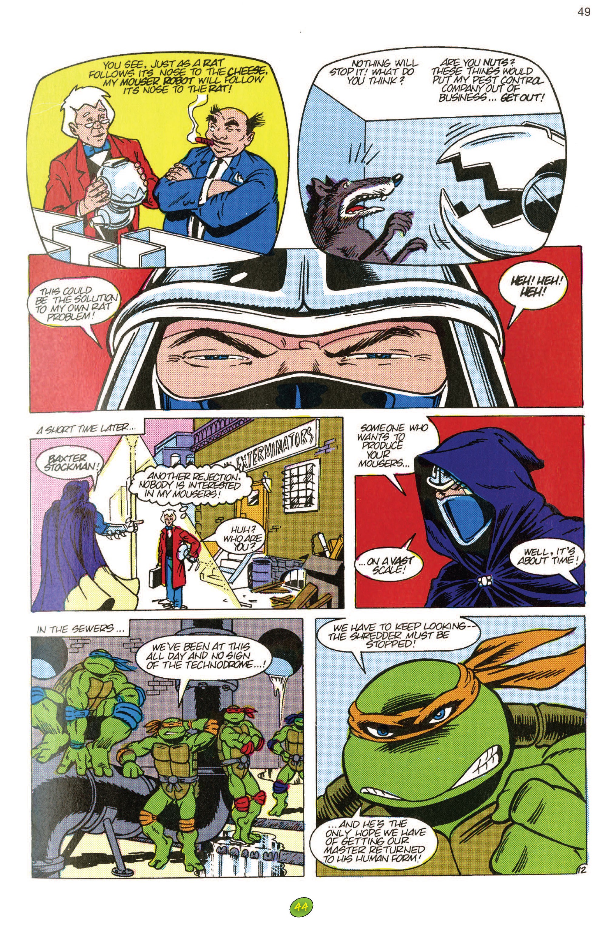 Read online Teenage Mutant Ninja Turtles 100-Page Spectacular comic -  Issue # TPB - 46