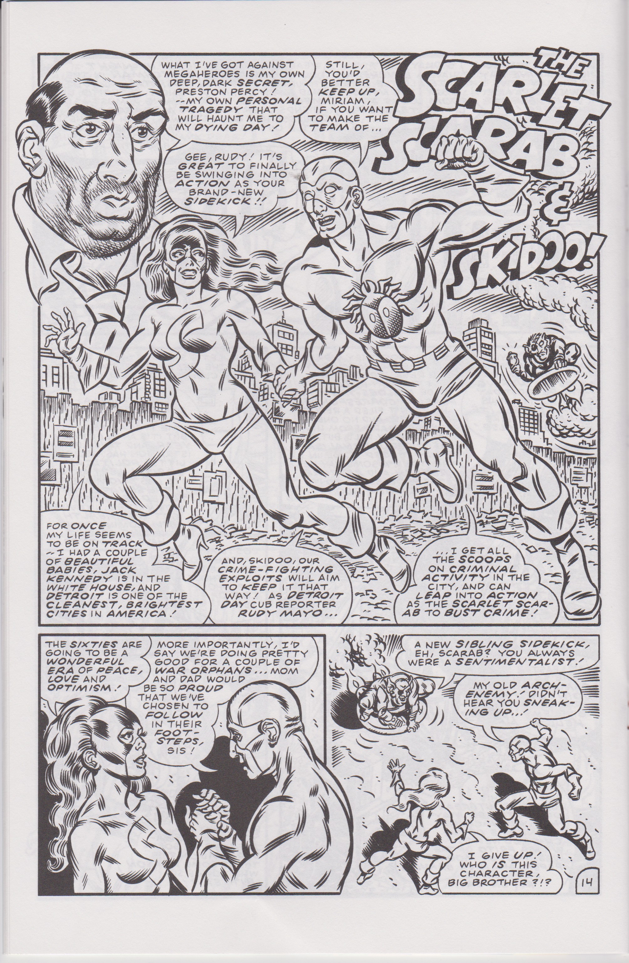 Read online Don Simpson's Bizarre Heroes comic -  Issue #11 - 16