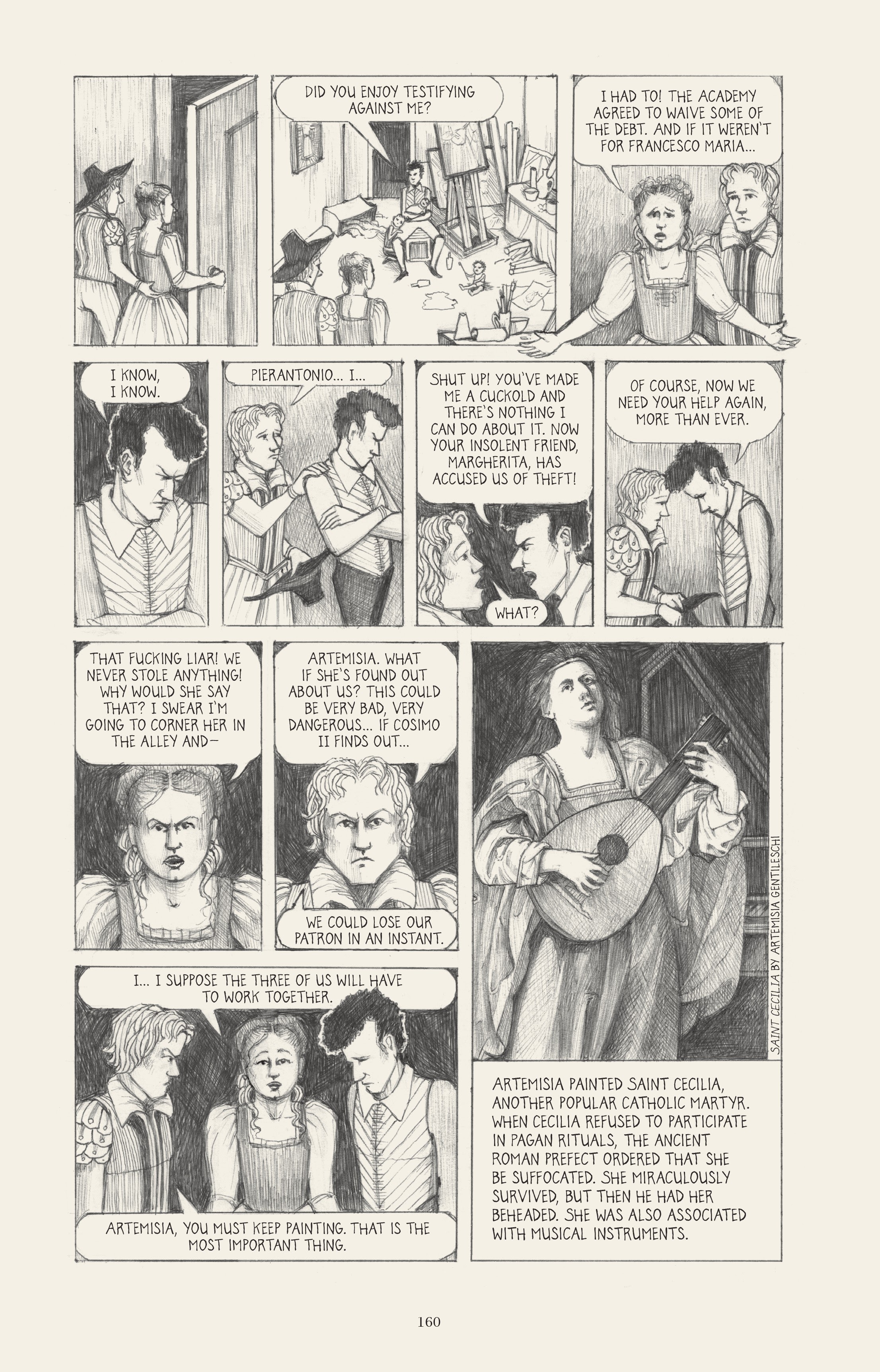 Read online I Know What I Am: The Life and Times of Artemisia Gentileschi comic -  Issue # TPB (Part 2) - 67