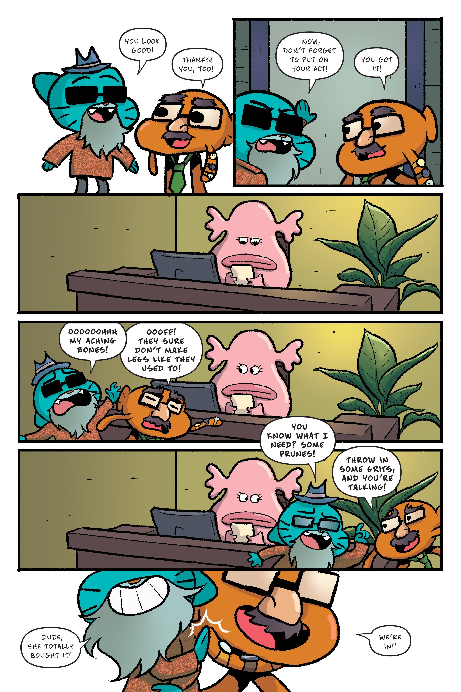Read online The Amazing World of Gumball: The Storm comic -  Issue # TPB - 136