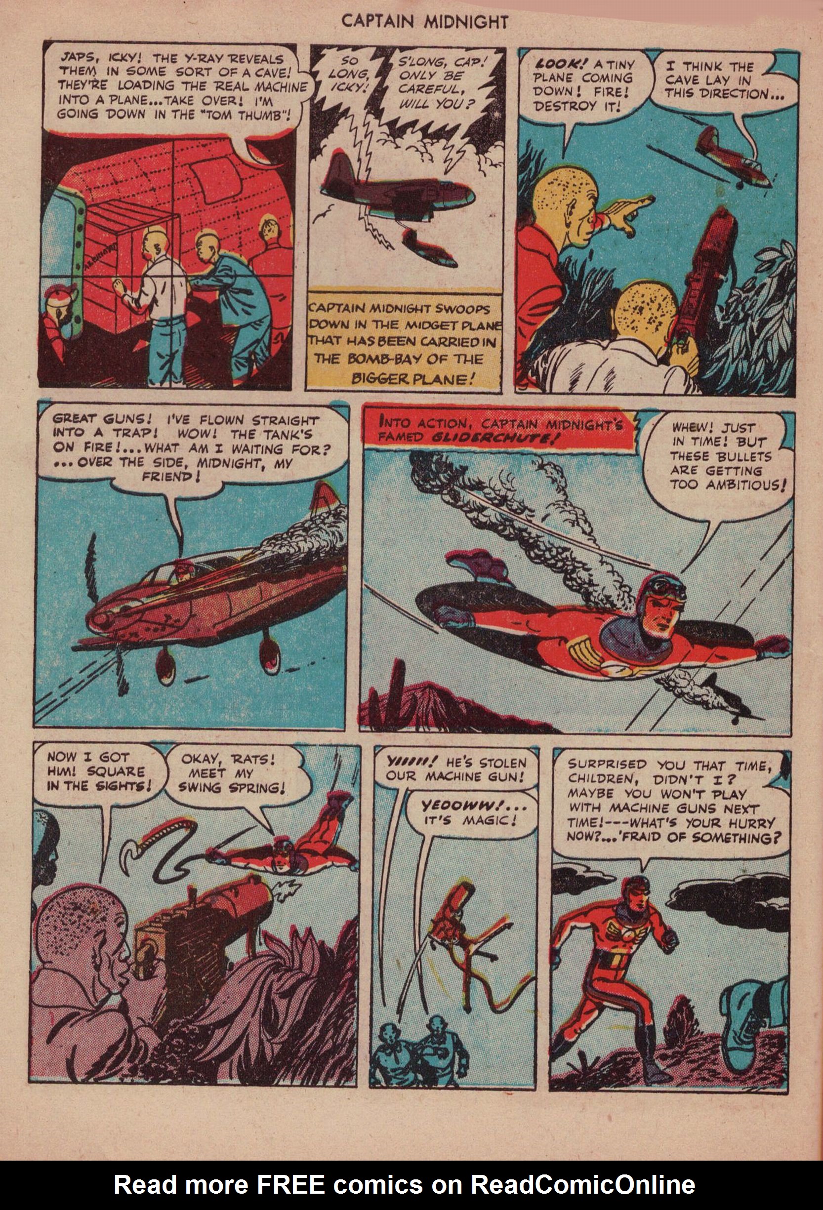 Read online Captain Midnight (1942) comic -  Issue #41 - 46
