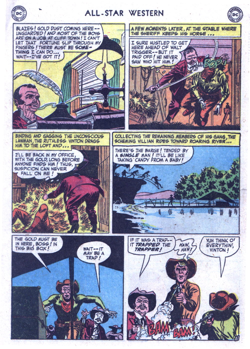 Read online All-Star Western (1951) comic -  Issue #59 - 10