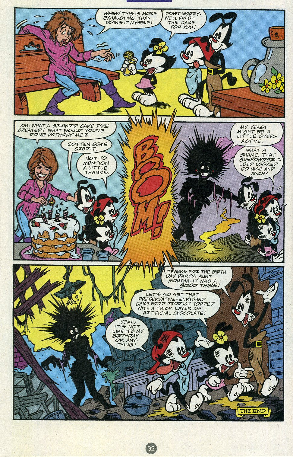 Read online Animaniacs comic -  Issue #46 - 34