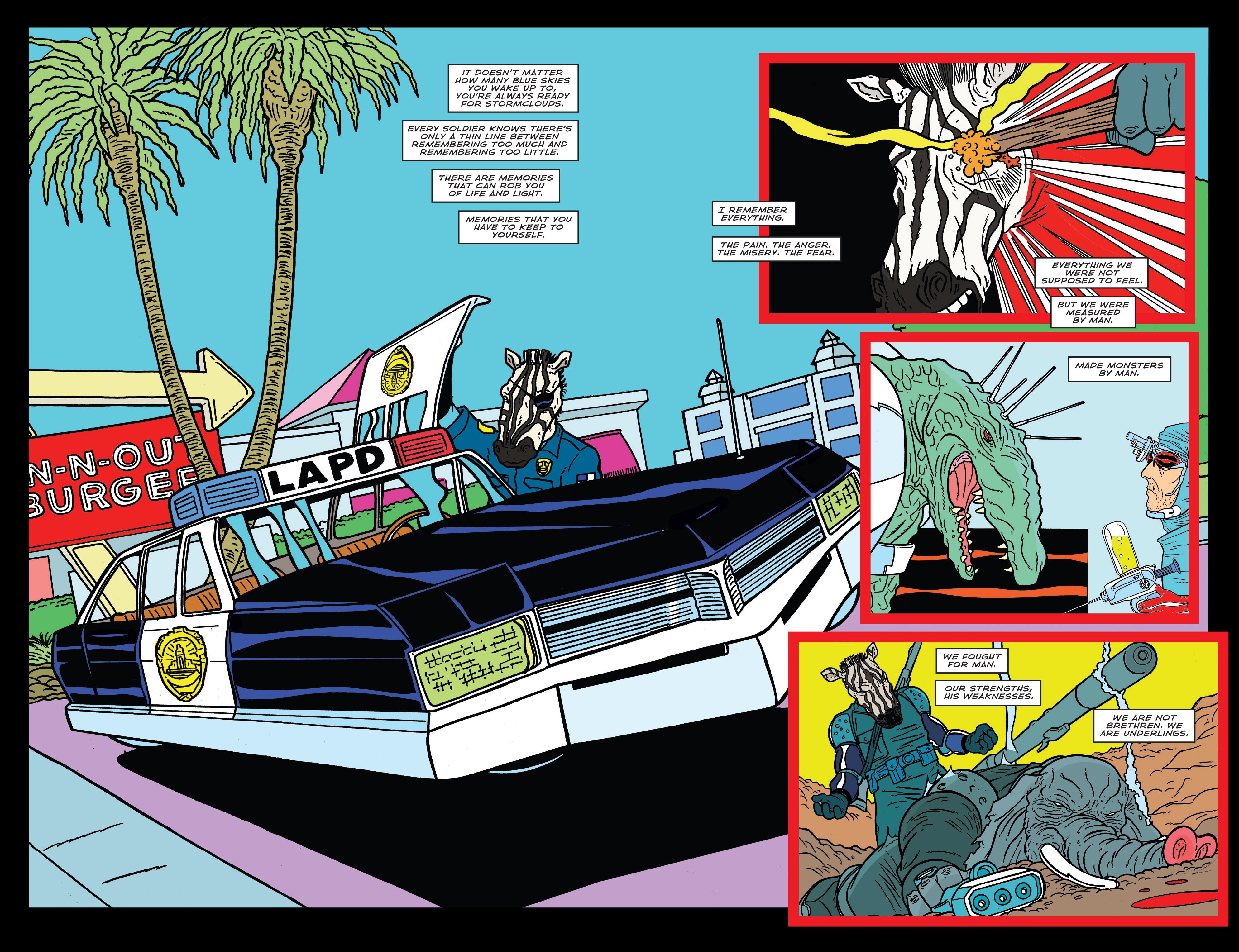 Read online Shaky Kane: Elephantmen & Monsters comic -  Issue # TPB - 54