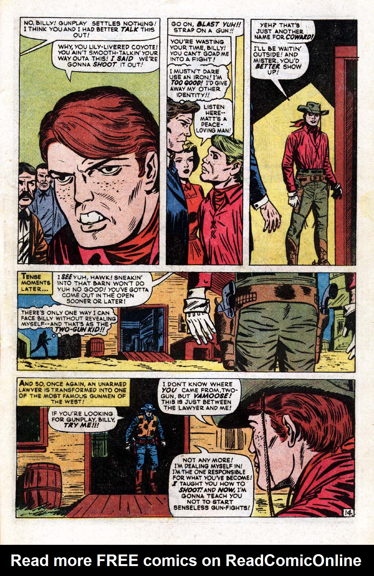 Read online The Mighty Marvel Western comic -  Issue #7 - 51