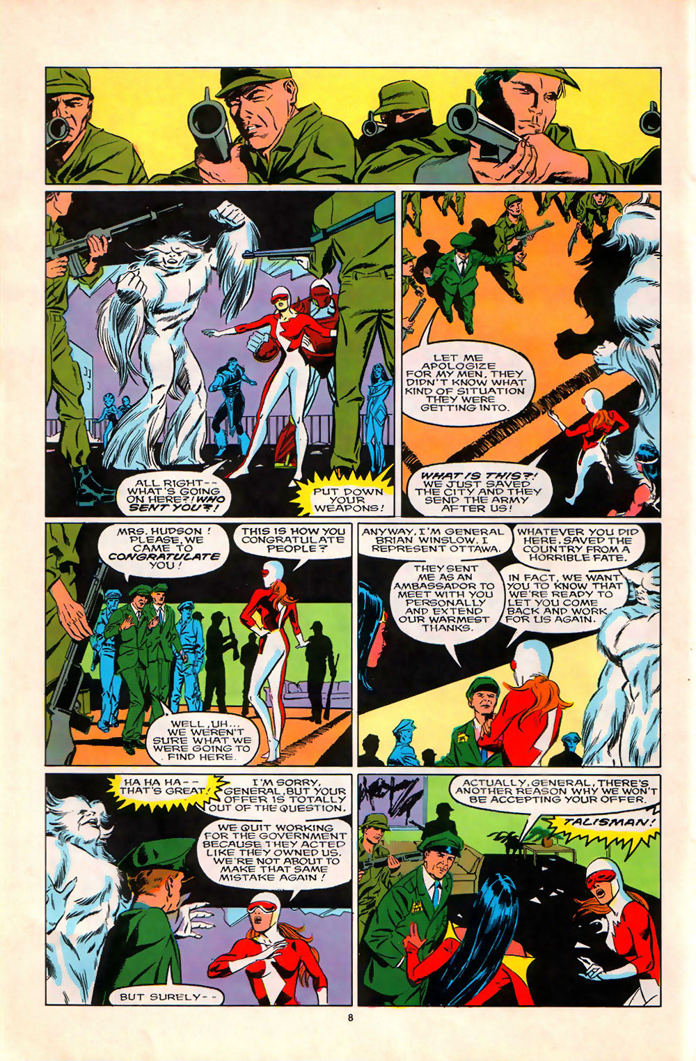 Read online Alpha Flight (1983) comic -  Issue #71 - 10