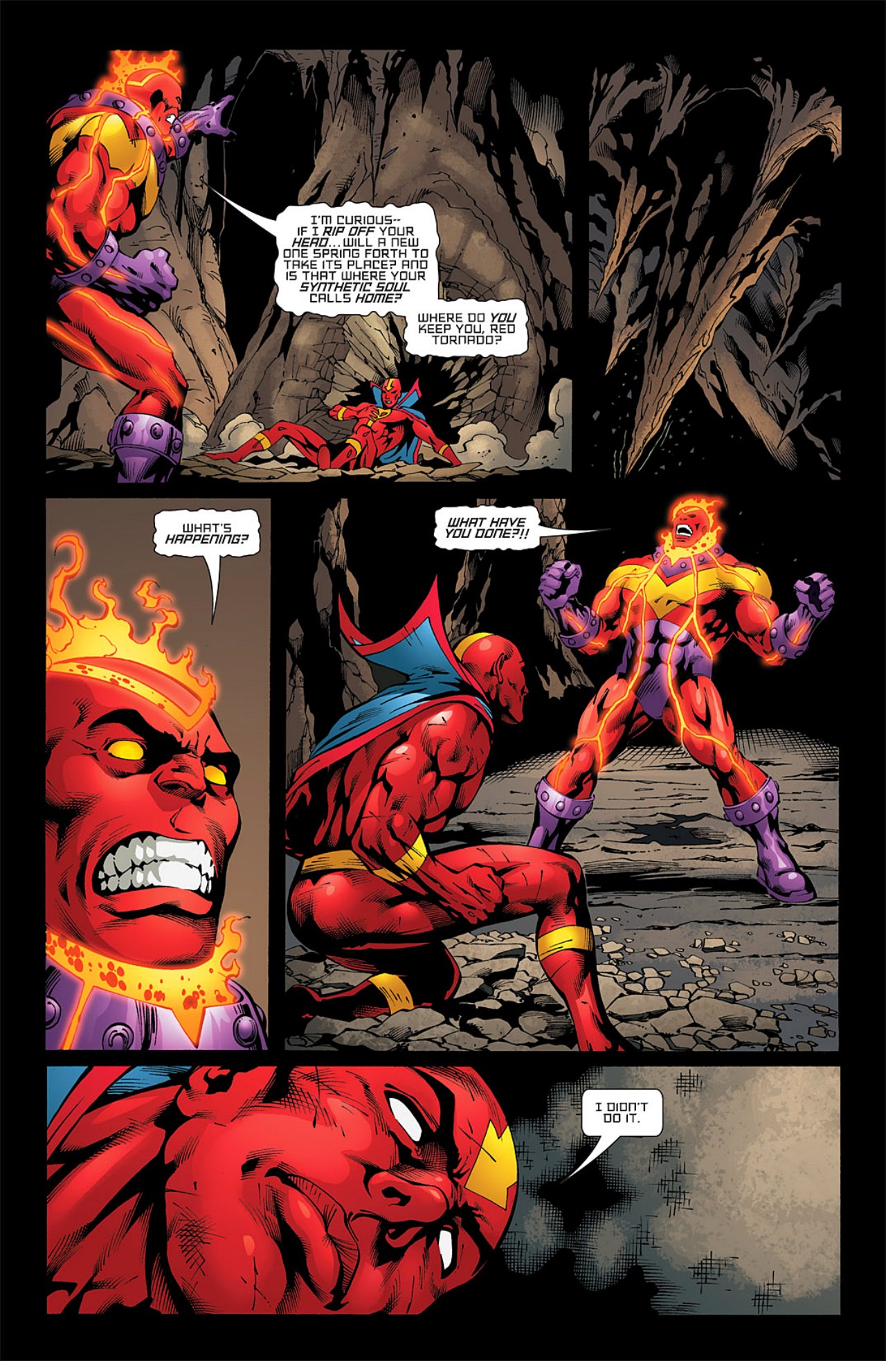 Read online Red Tornado (2009) comic -  Issue #6 - 14