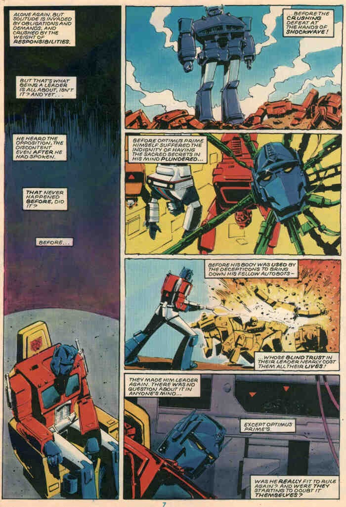 Read online The Transformers (UK) comic -  Issue #42 - 6