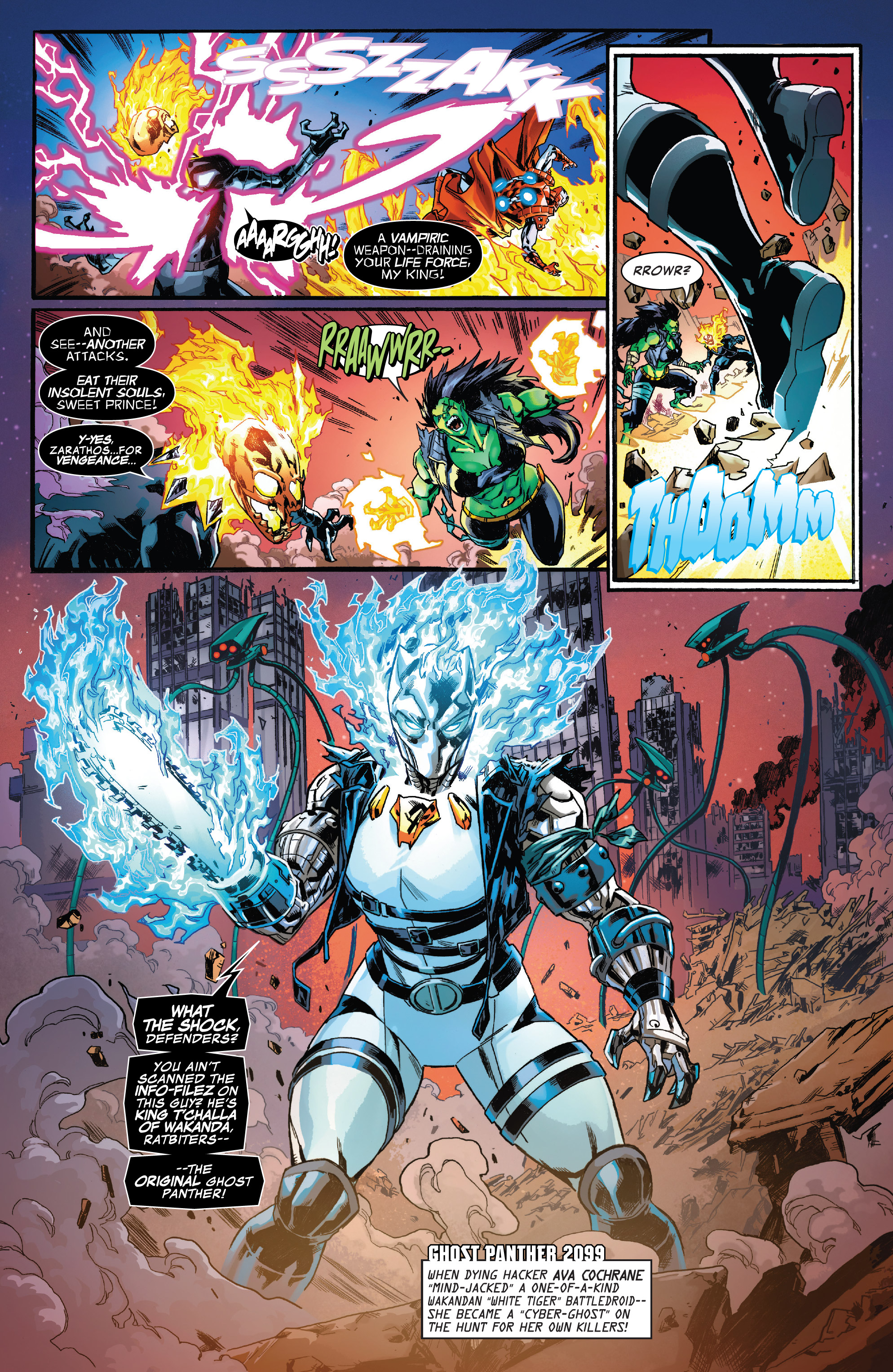 Read online Secret Warps: Ghost Panther Annual comic -  Issue # Full - 15