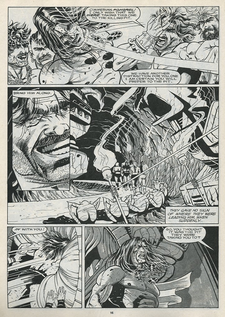 Read online The Savage Sword Of Conan comic -  Issue #176 - 18