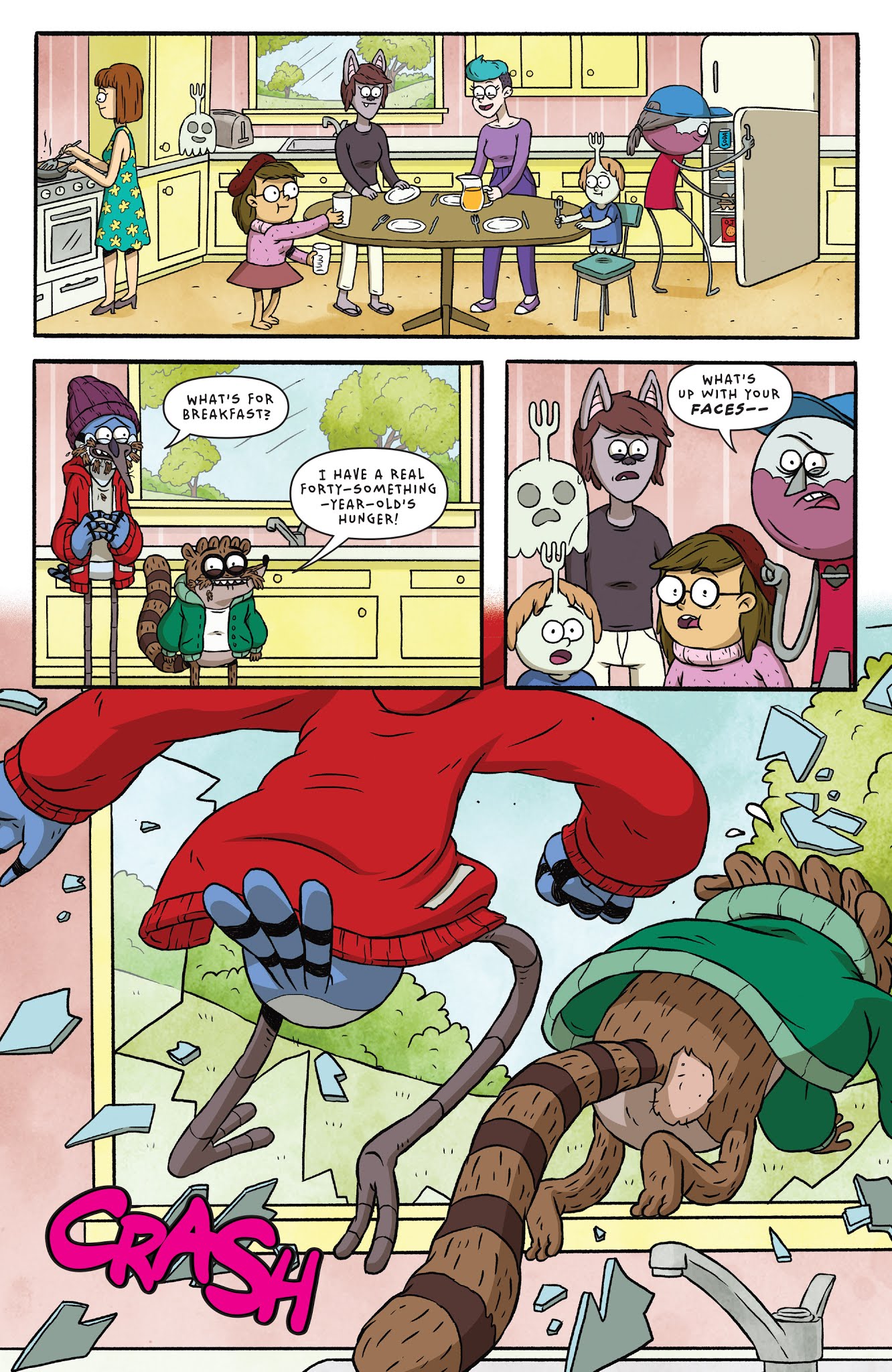 Read online Regular Show: 25 Years Later comic -  Issue #2 - 8