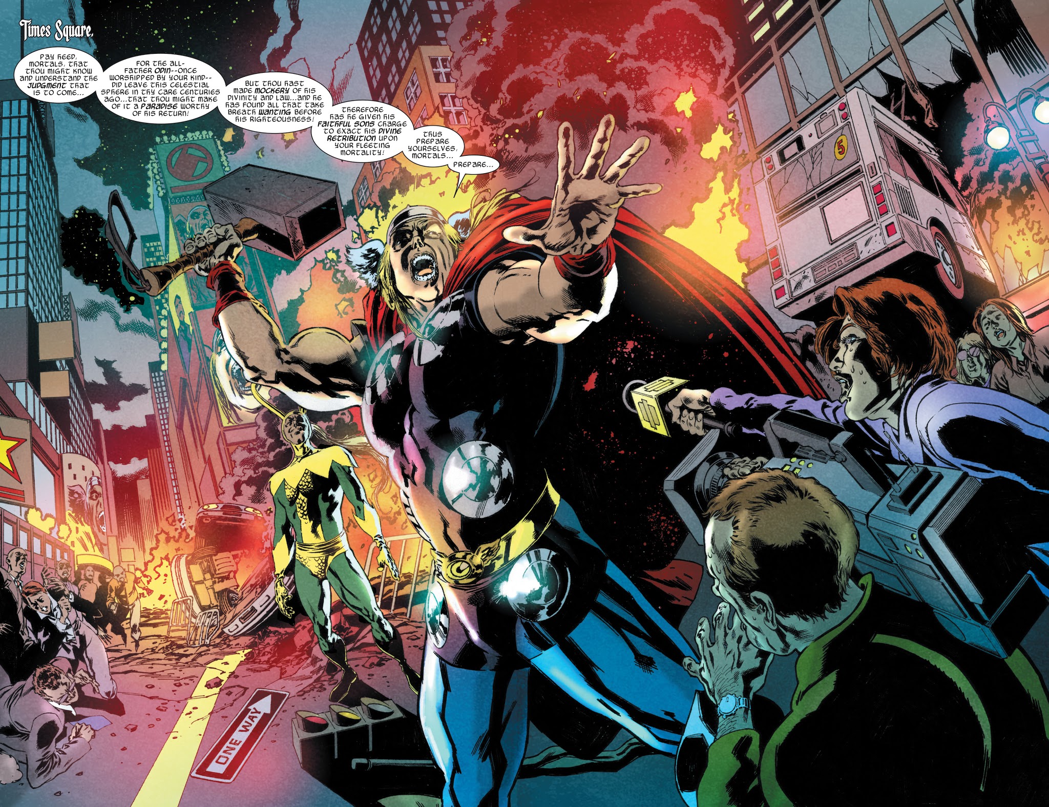 Read online Thor: First Thunder comic -  Issue # _TPB - 105