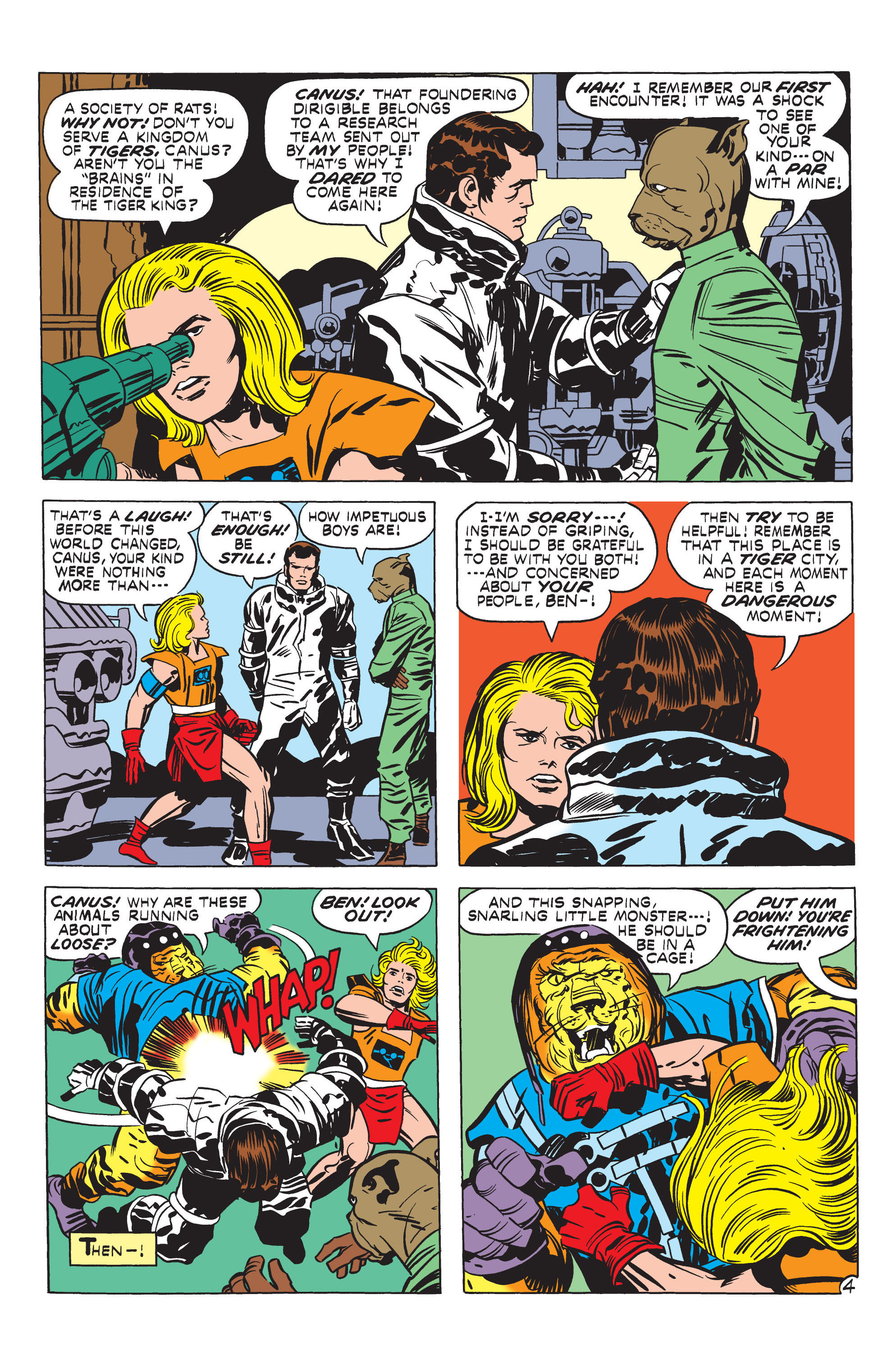 Read online Kamandi, The Last Boy On Earth comic -  Issue #2 - 4
