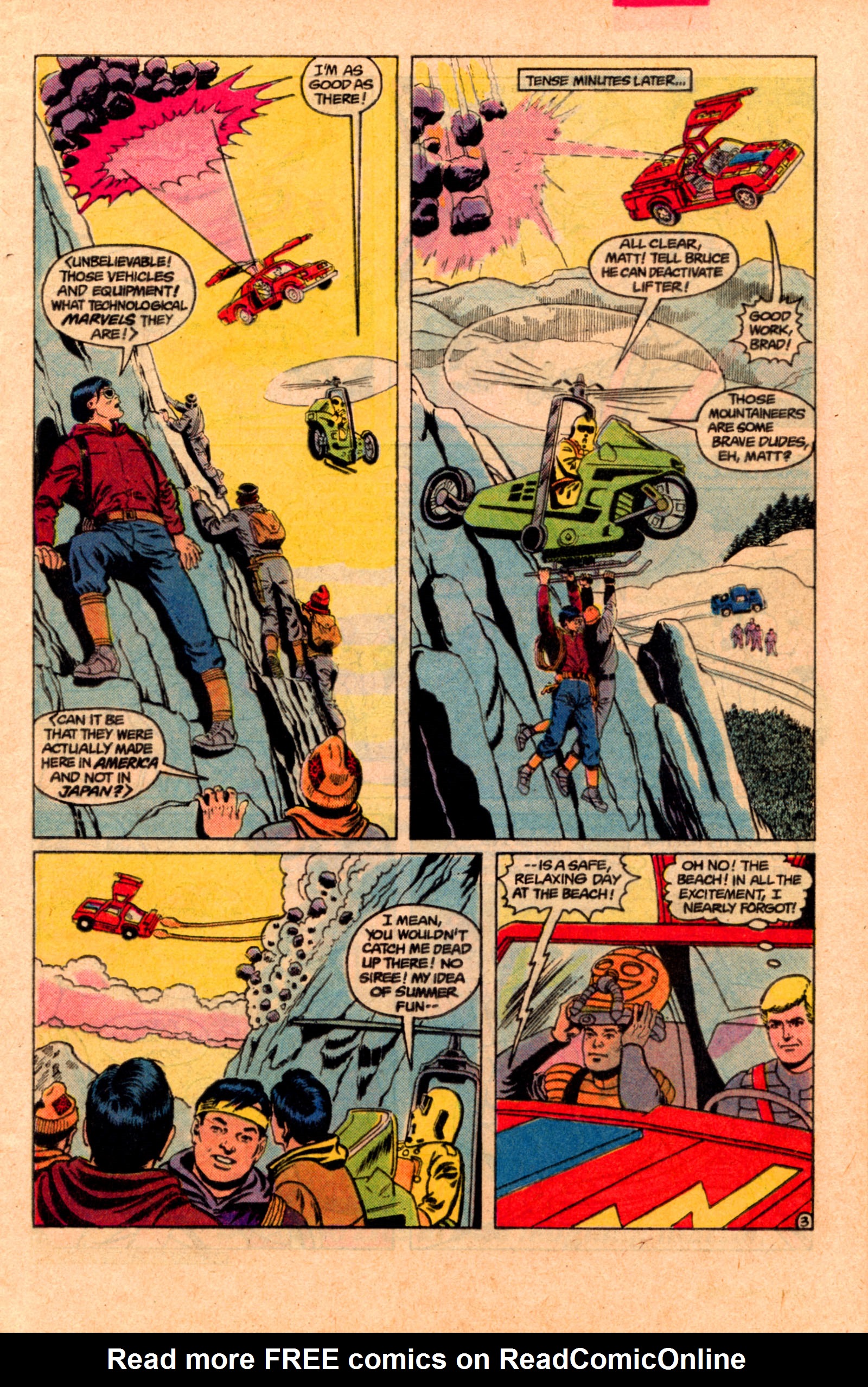 Read online MASK (1987) comic -  Issue #8 - 5