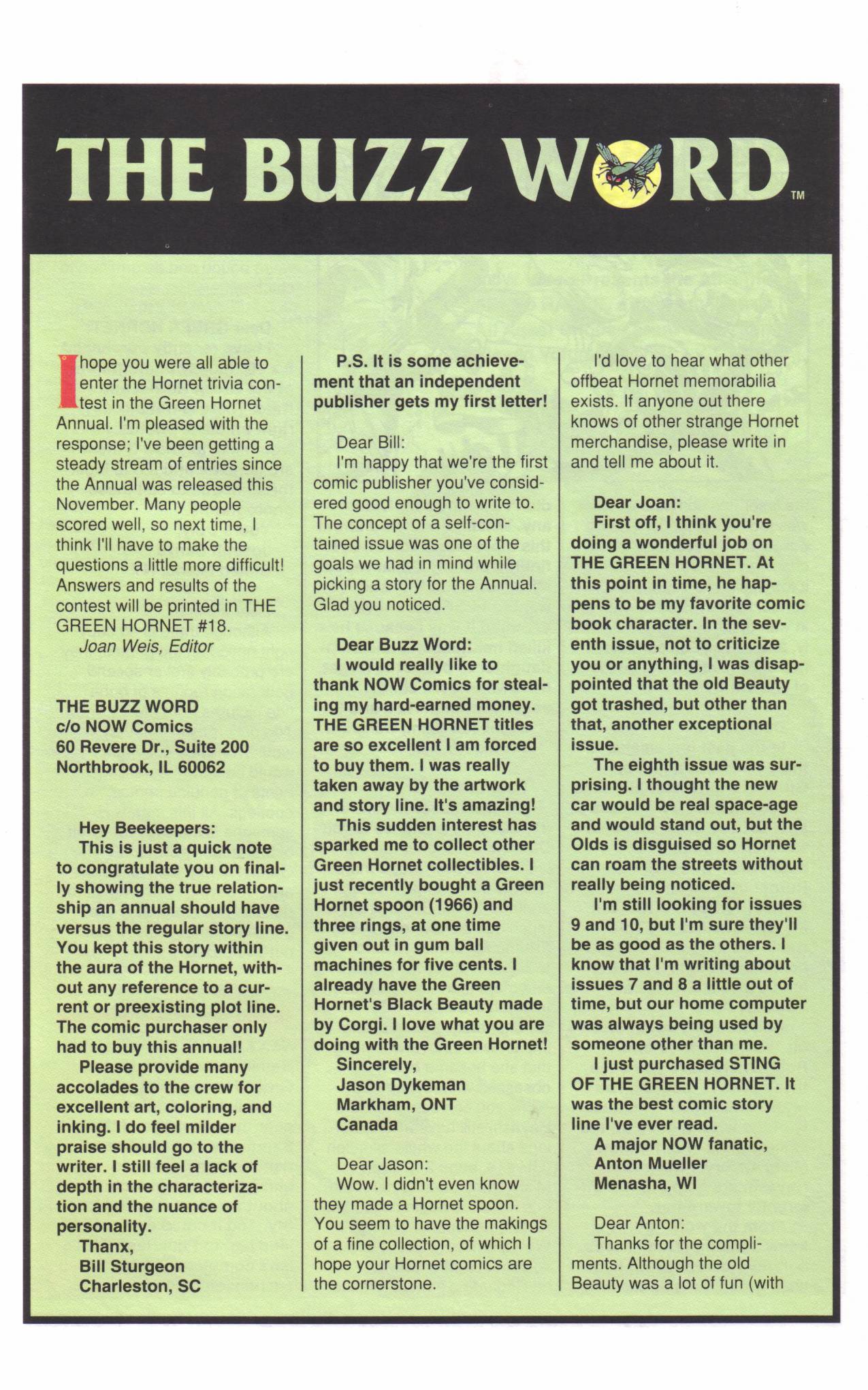 Read online The Green Hornet (1991) comic -  Issue #15 - 22