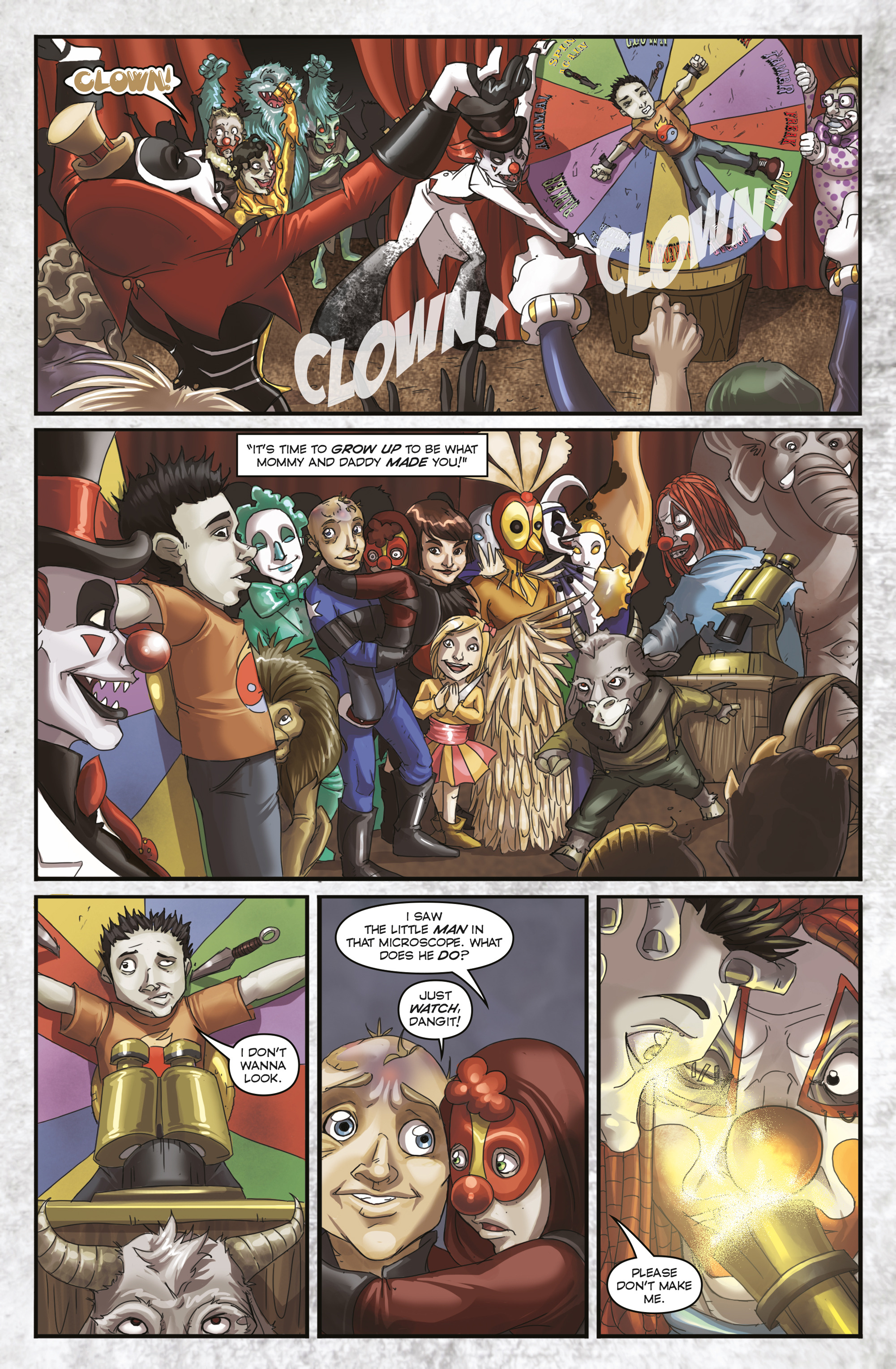 Read online Vicious Circus comic -  Issue #3 - 17