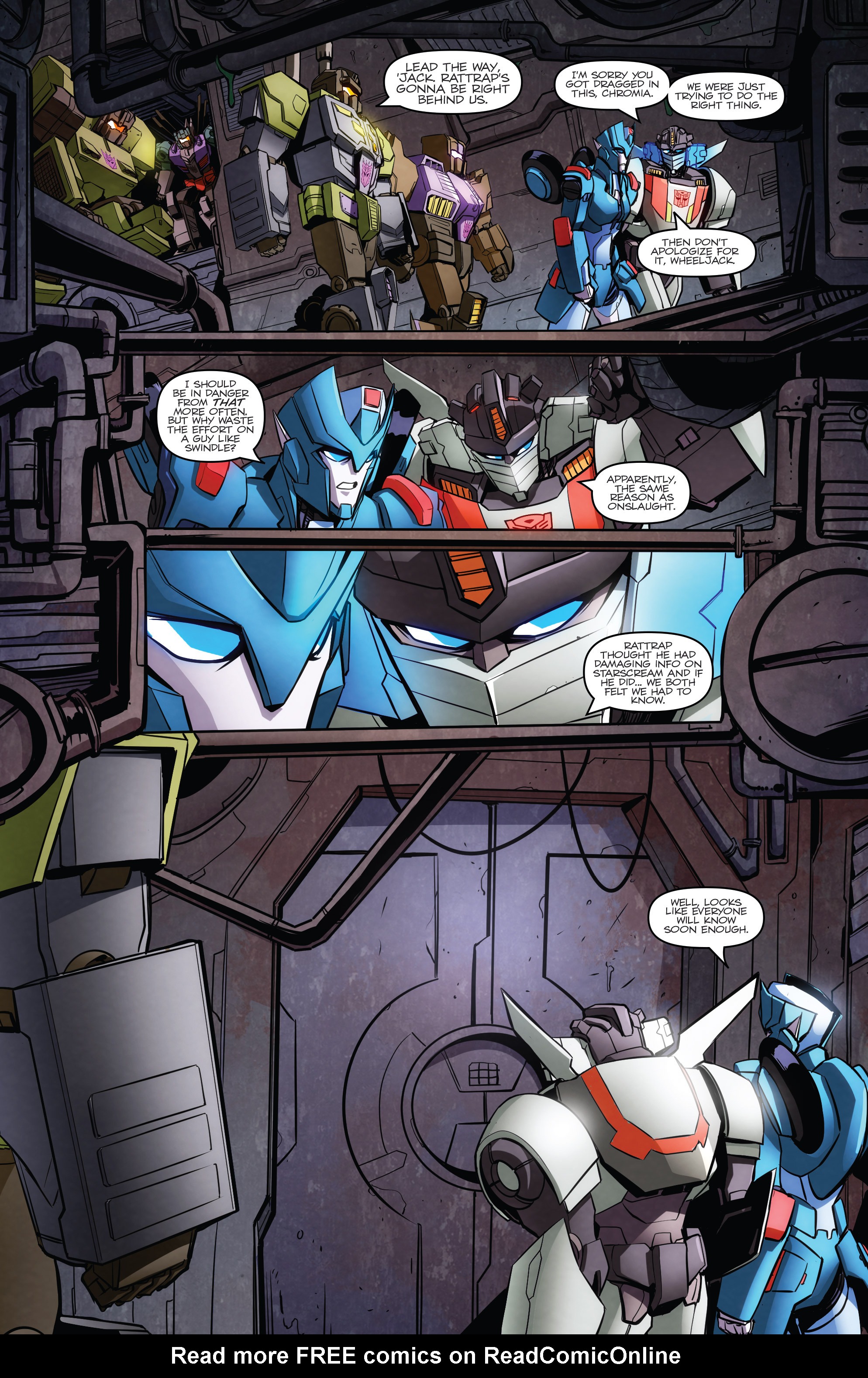 Read online Transformers: Till All Are One comic -  Issue #3 - 21