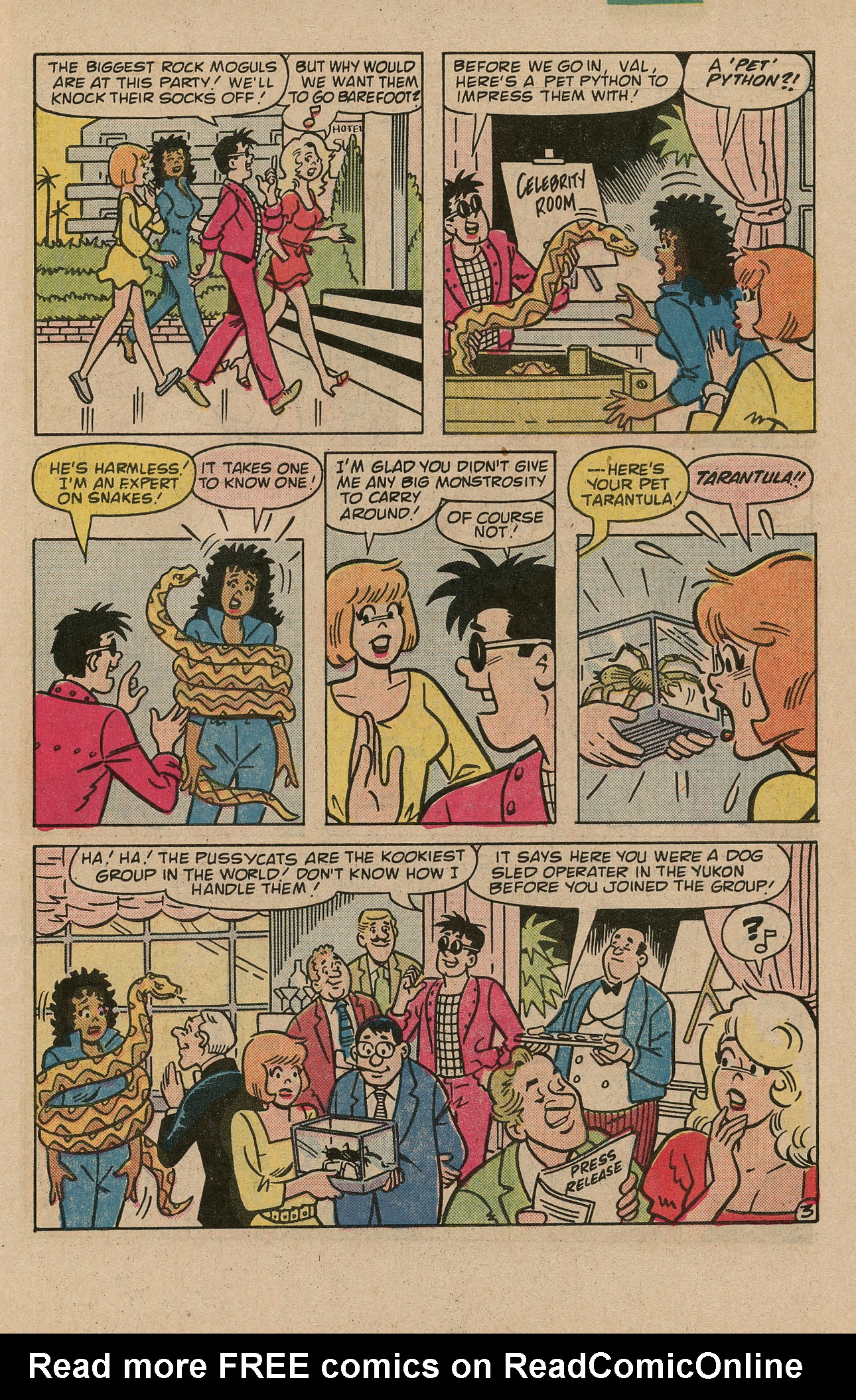 Read online Archie's TV Laugh-Out comic -  Issue #98 - 31