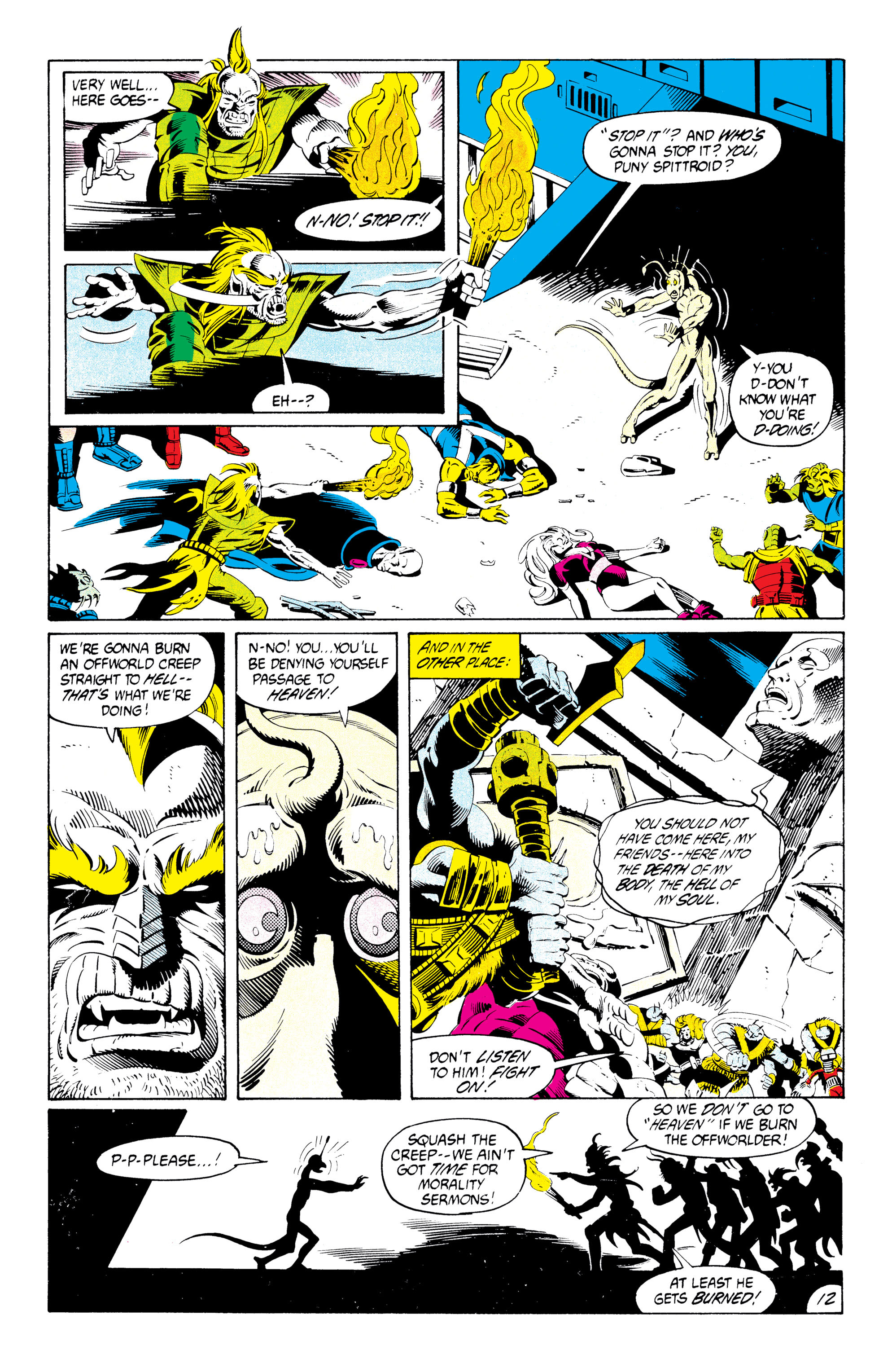 Read online The Omega Men (1983) comic -  Issue #23 - 13