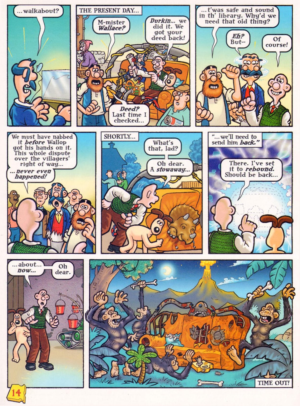 Wallace & Gromit Comic issue 12 - Page 14