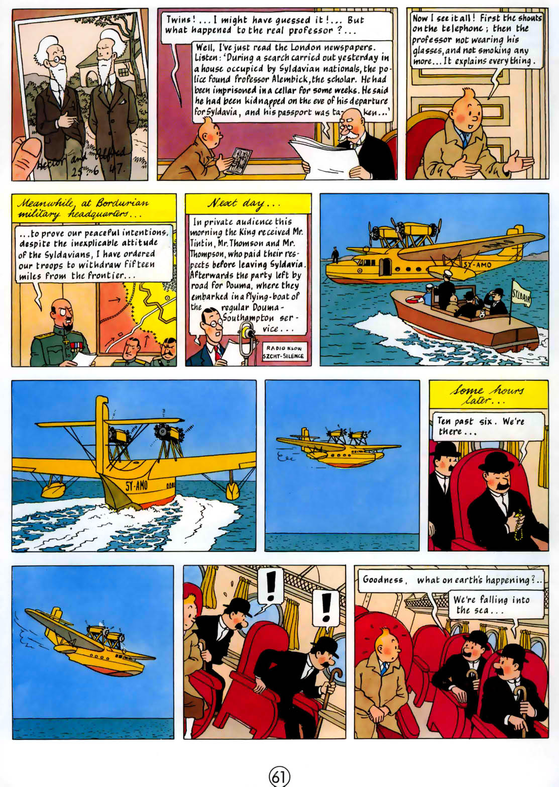 Read online The Adventures of Tintin comic -  Issue #8 - 64