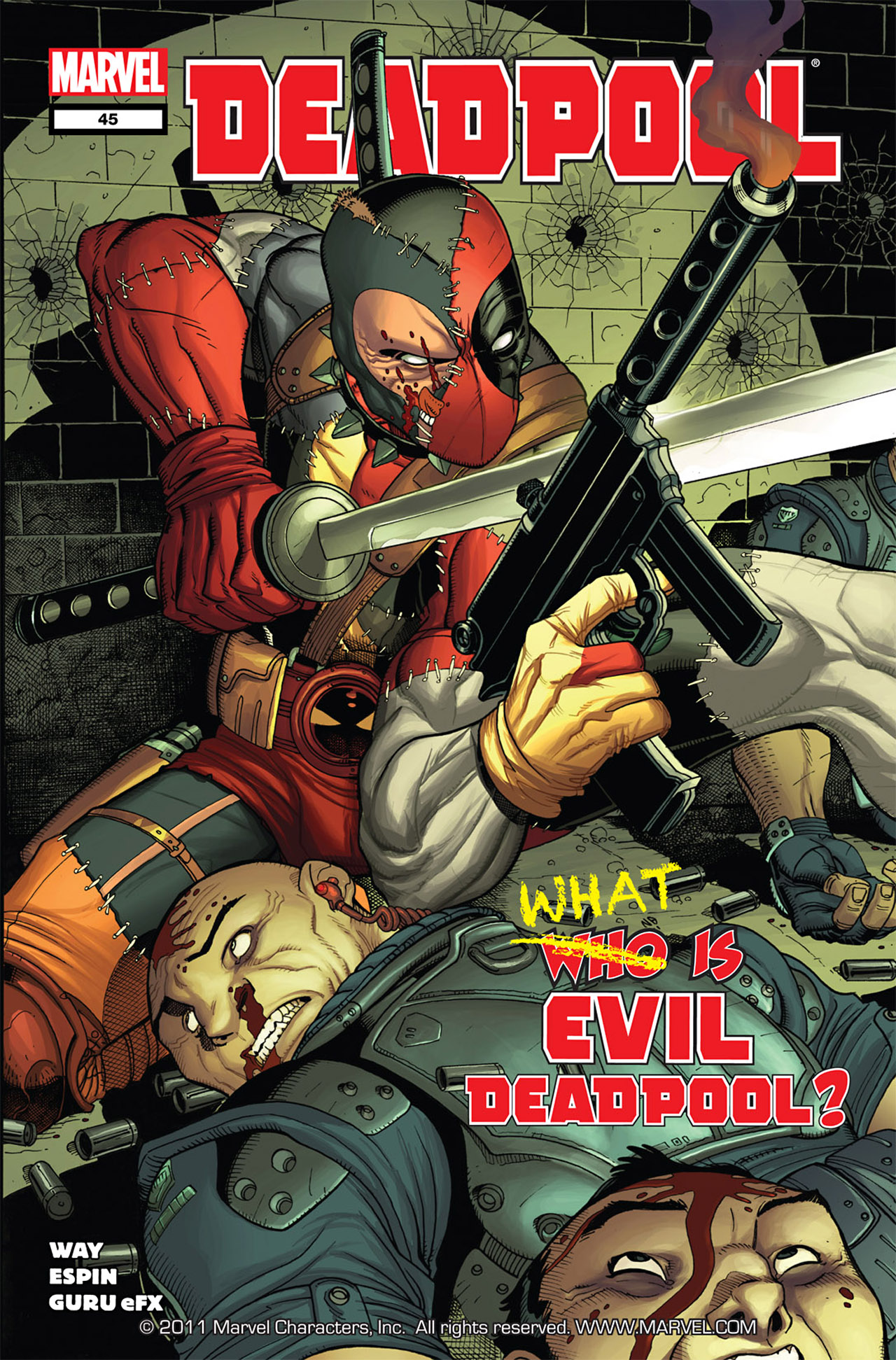 Read online Deadpool (2008) comic -  Issue #45 - 1