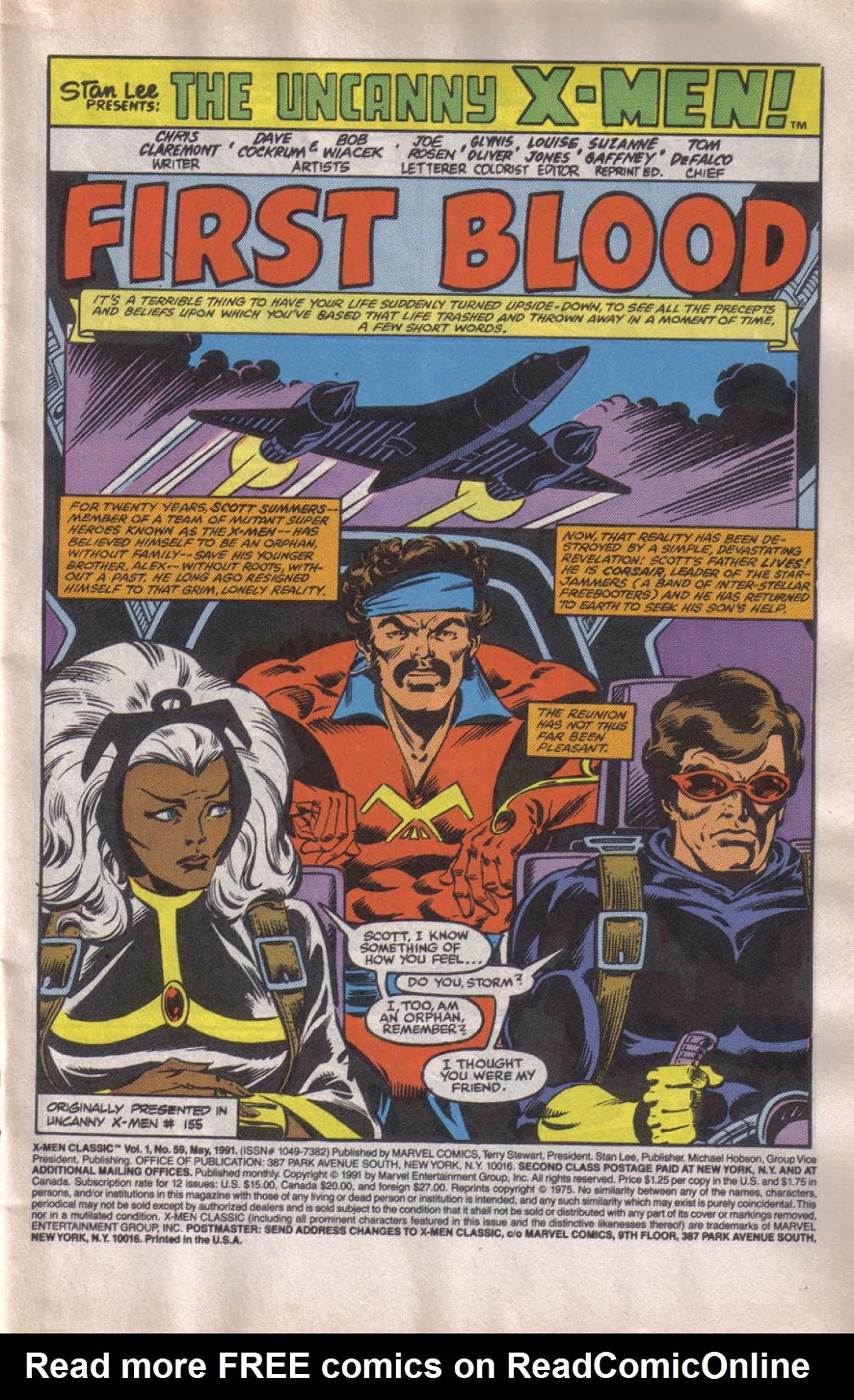 Read online X-Men Classic comic -  Issue #59 - 2