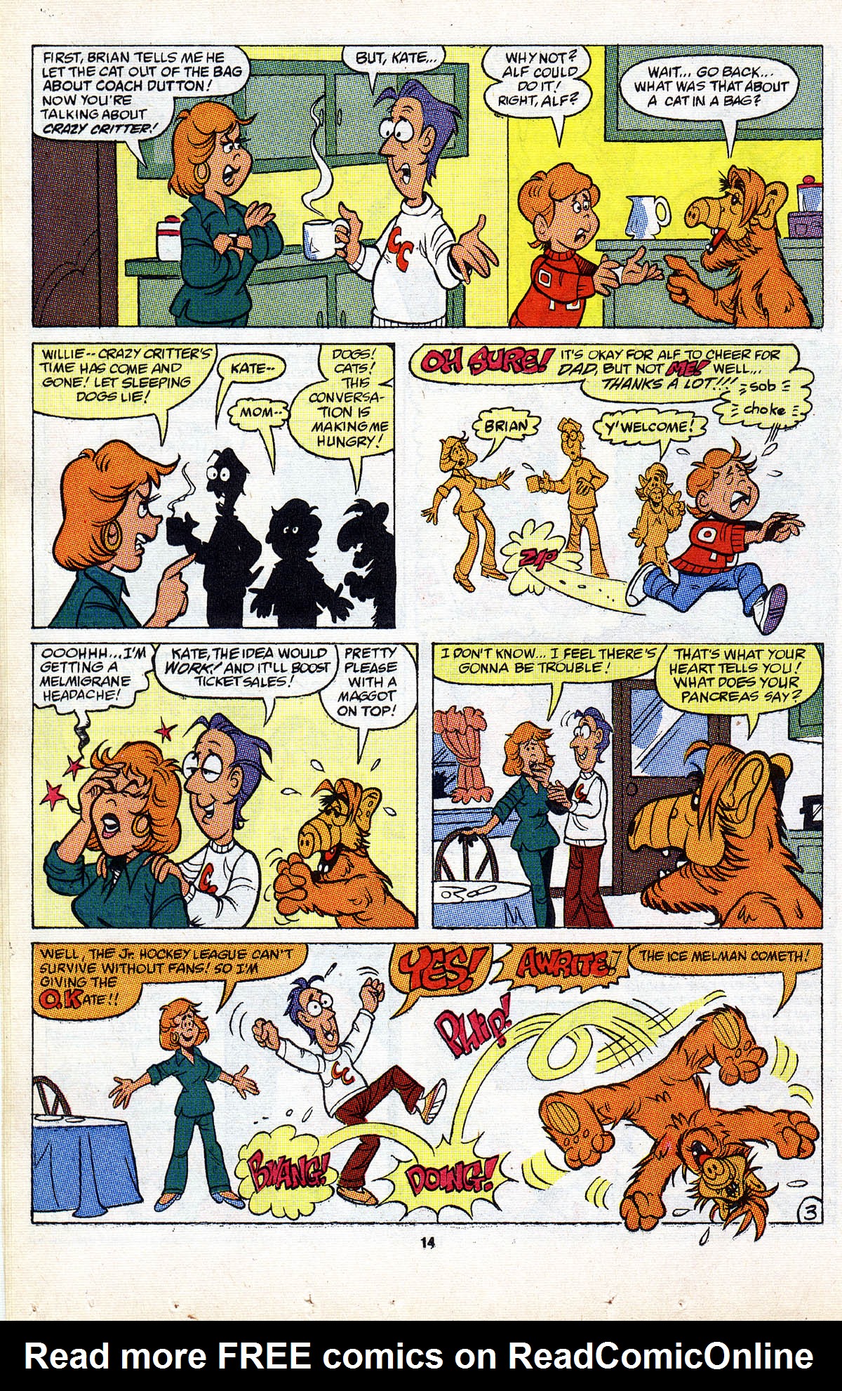 Read online ALF Holiday Special comic -  Issue #2 - 16