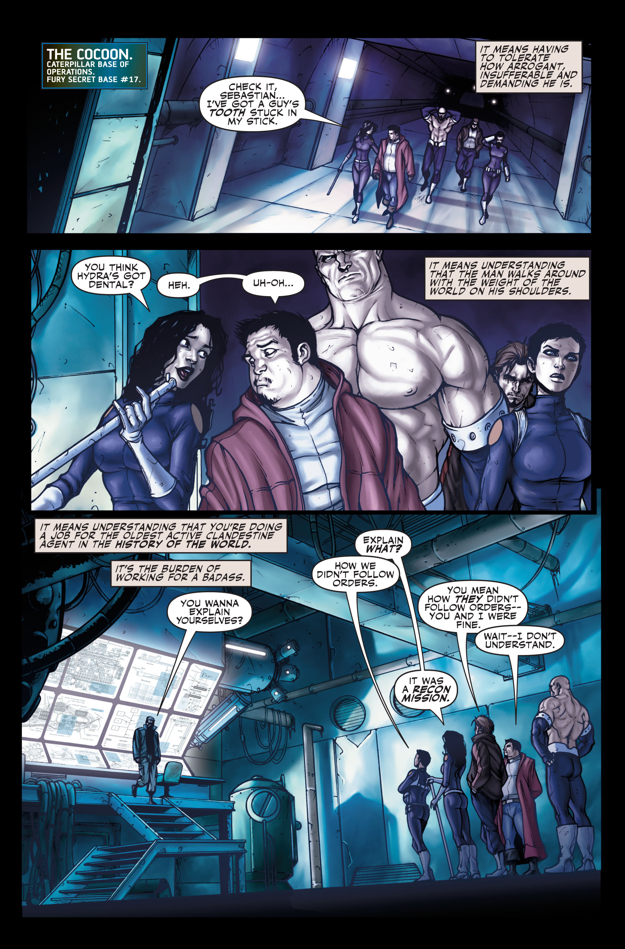 Read online Secret Warriors comic -  Issue #1 - 10