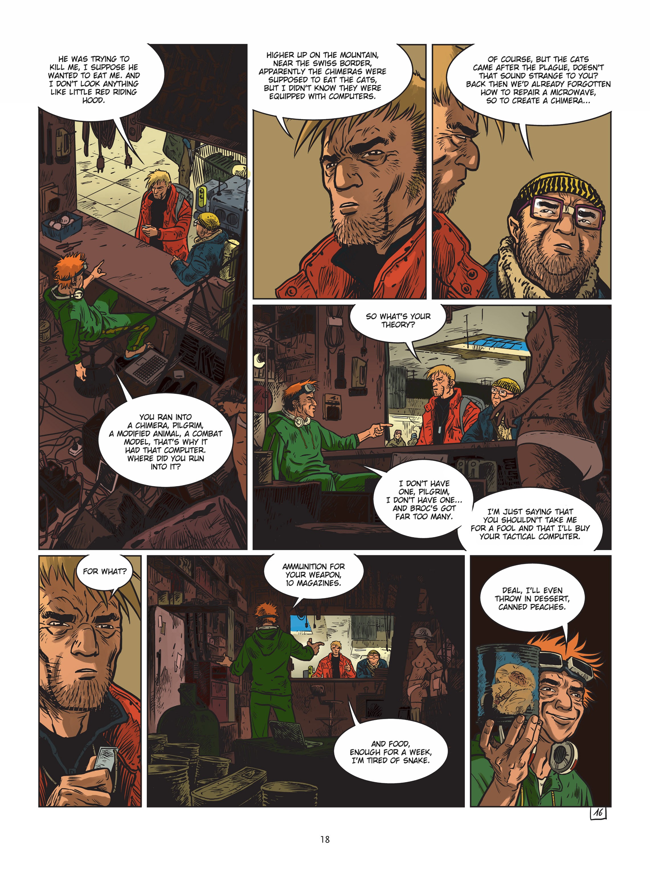 Read online Cold Sun comic -  Issue #2 - 19