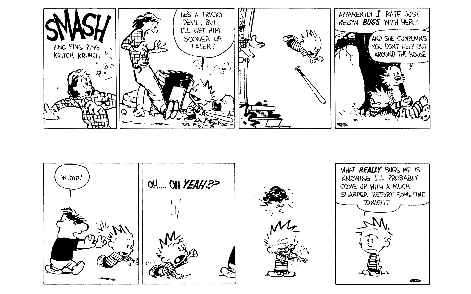 Read online Calvin and Hobbes comic -  Issue #8 - 45