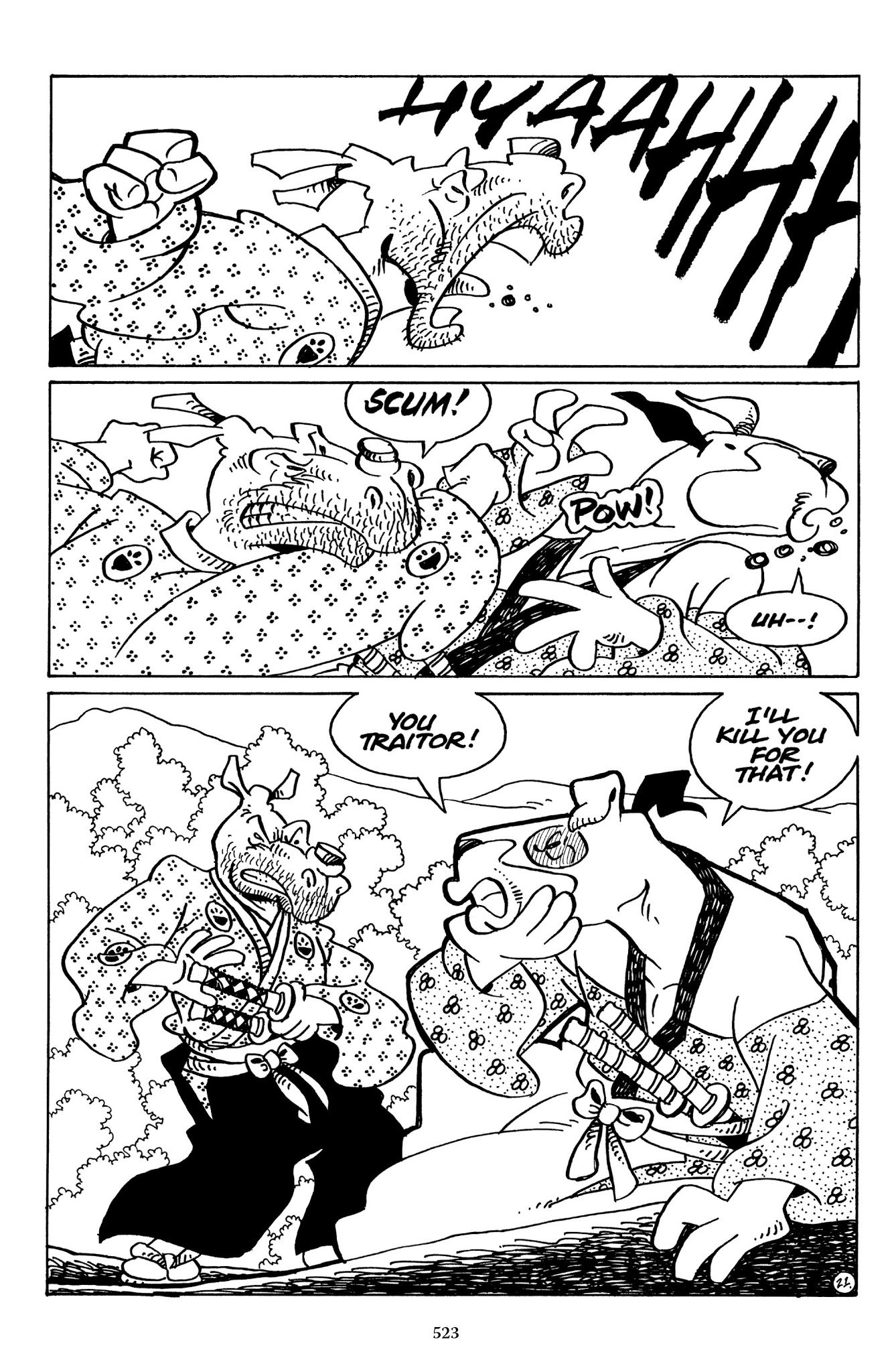 Read online The Usagi Yojimbo Saga comic -  Issue # TPB 6 - 520