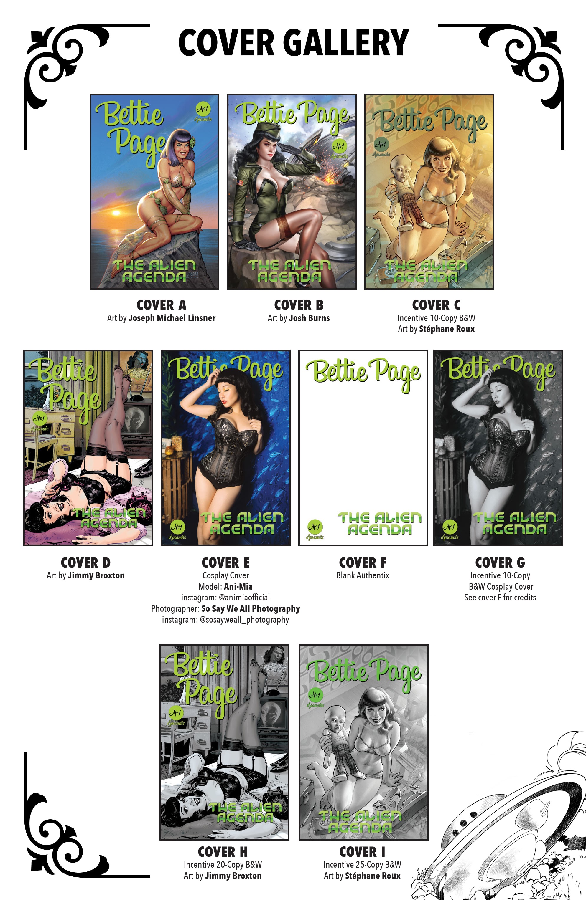 Read online Bettie Page: The Alien Agenda comic -  Issue #1 - 28