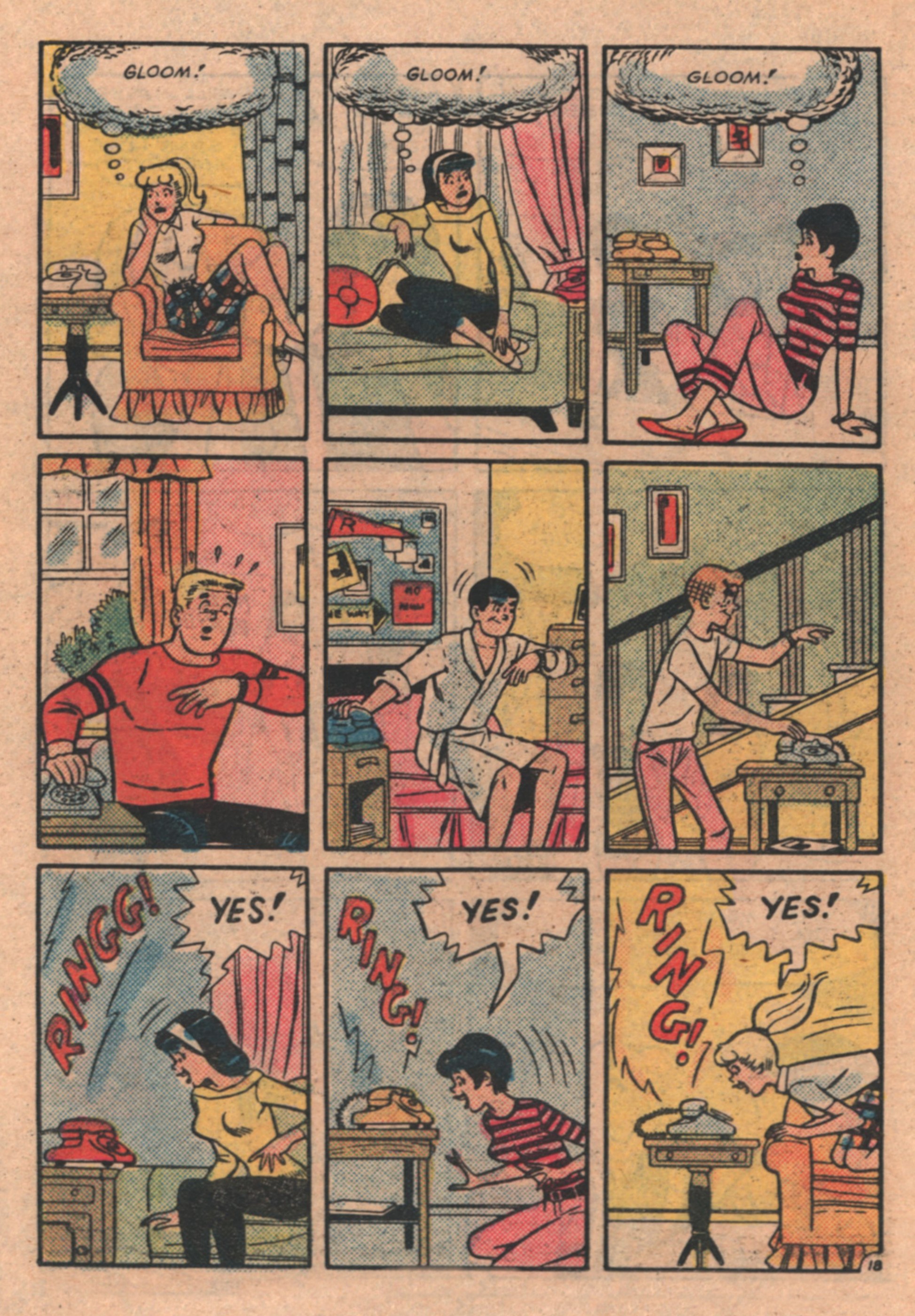 Read online Betty and Veronica Digest Magazine comic -  Issue #4 - 122