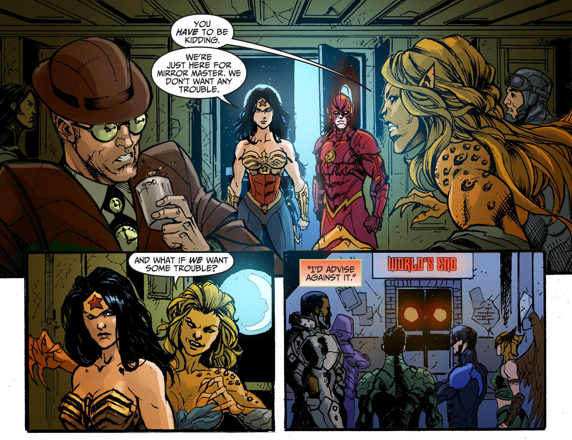 Read online Injustice: Gods Among Us [I] comic -  Issue #8 - 11