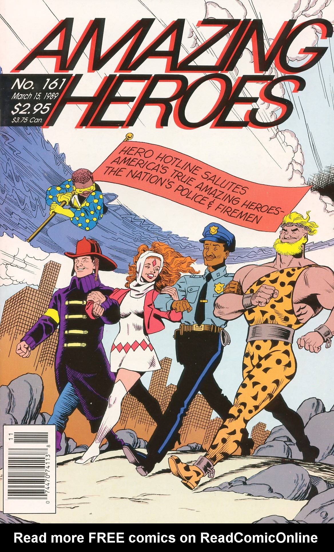 Read online Amazing Heroes comic -  Issue #161 - 1