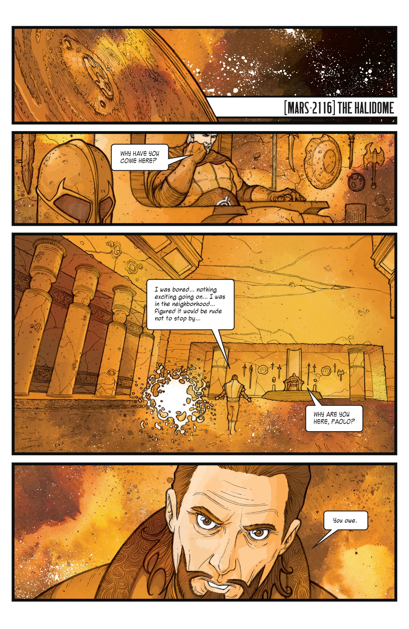 Read online A Red Mass For Mars comic -  Issue #2 - 17