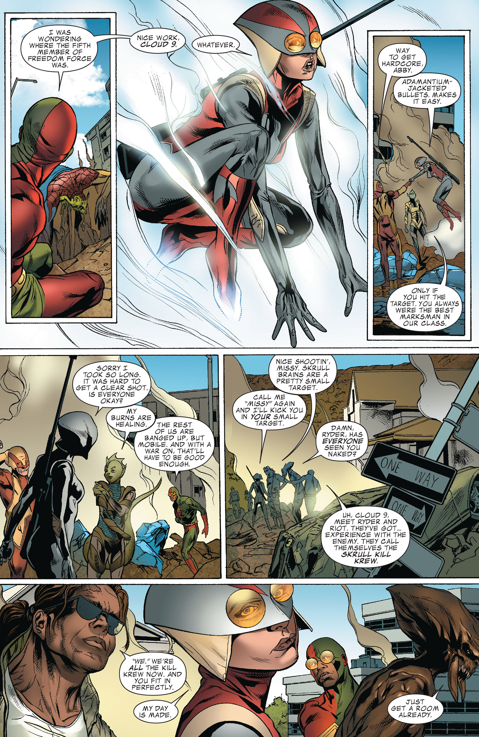 Read online Avengers: The Initiative comic -  Issue #18 - 8