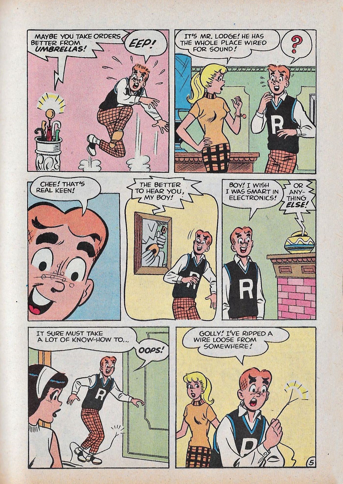 Read online Betty and Veronica Digest Magazine comic -  Issue #56 - 65