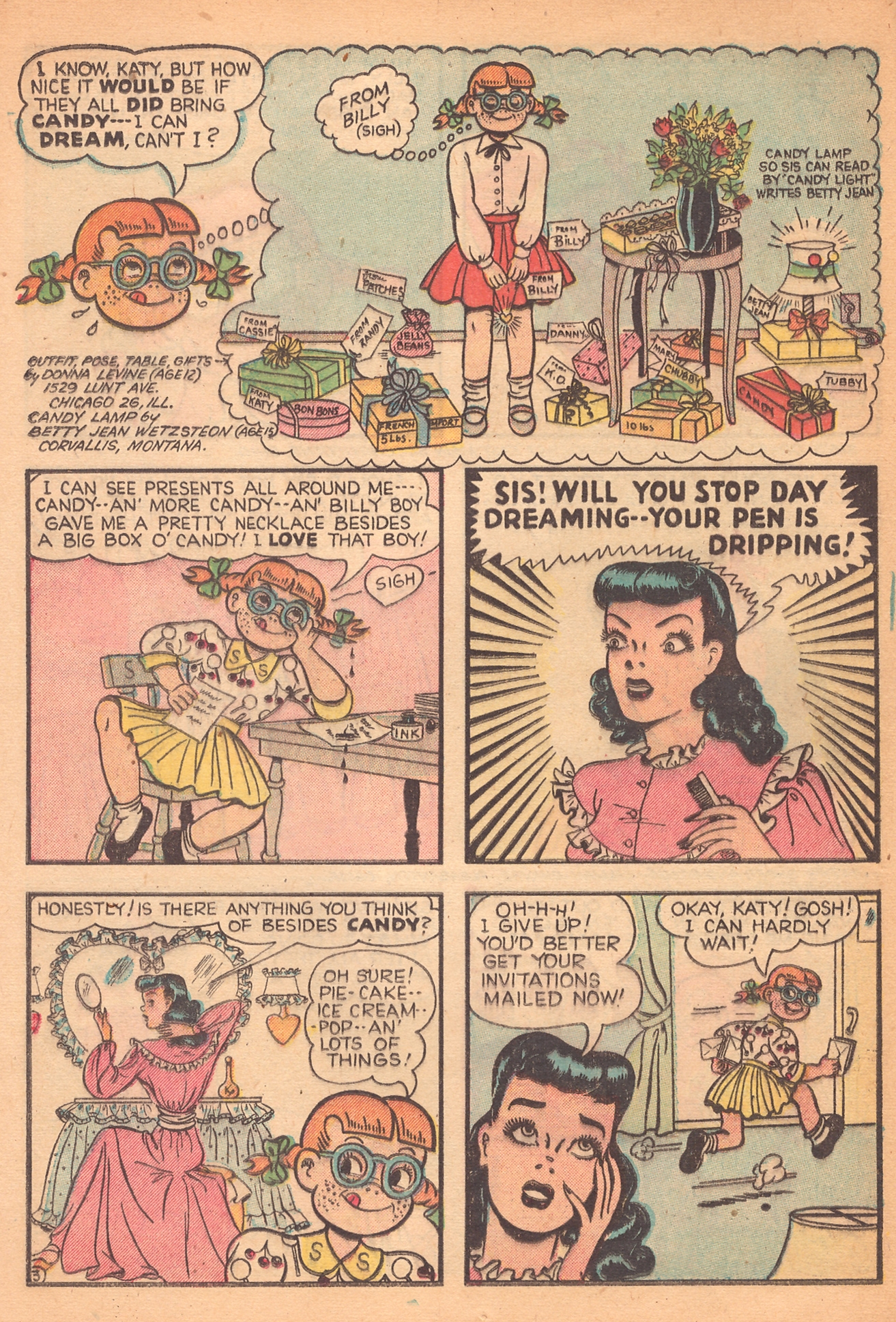 Read online Katy Keene (1949) comic -  Issue #7 - 12
