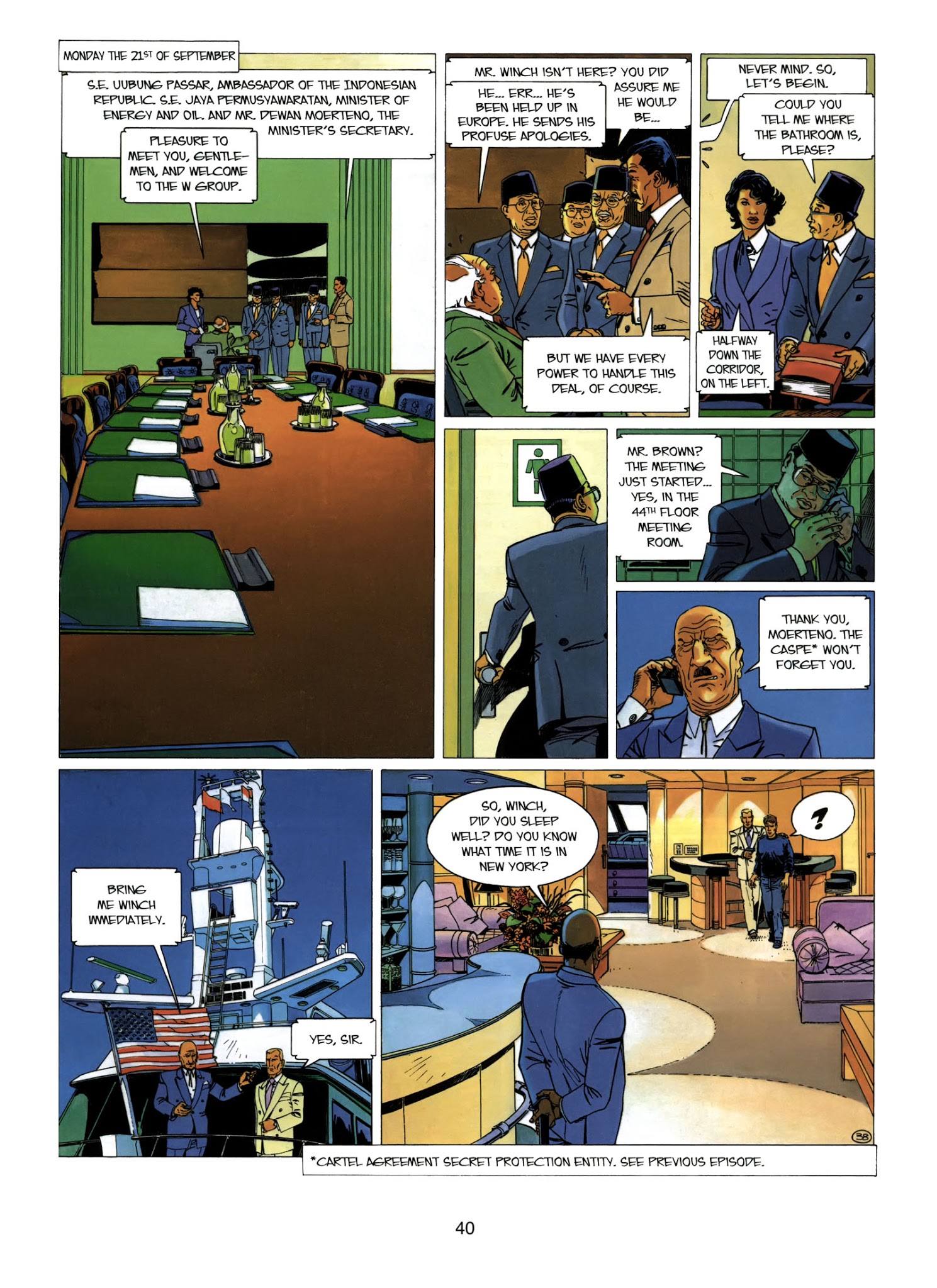 Read online Largo Winch comic -  Issue # TPB 6 - 41