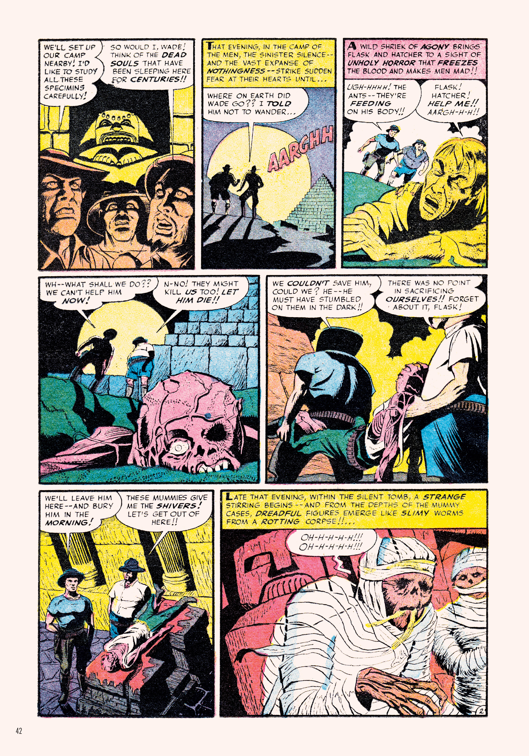 Read online Classic Monsters of Pre-Code Horror Comics: Mummies comic -  Issue # TPB - 42